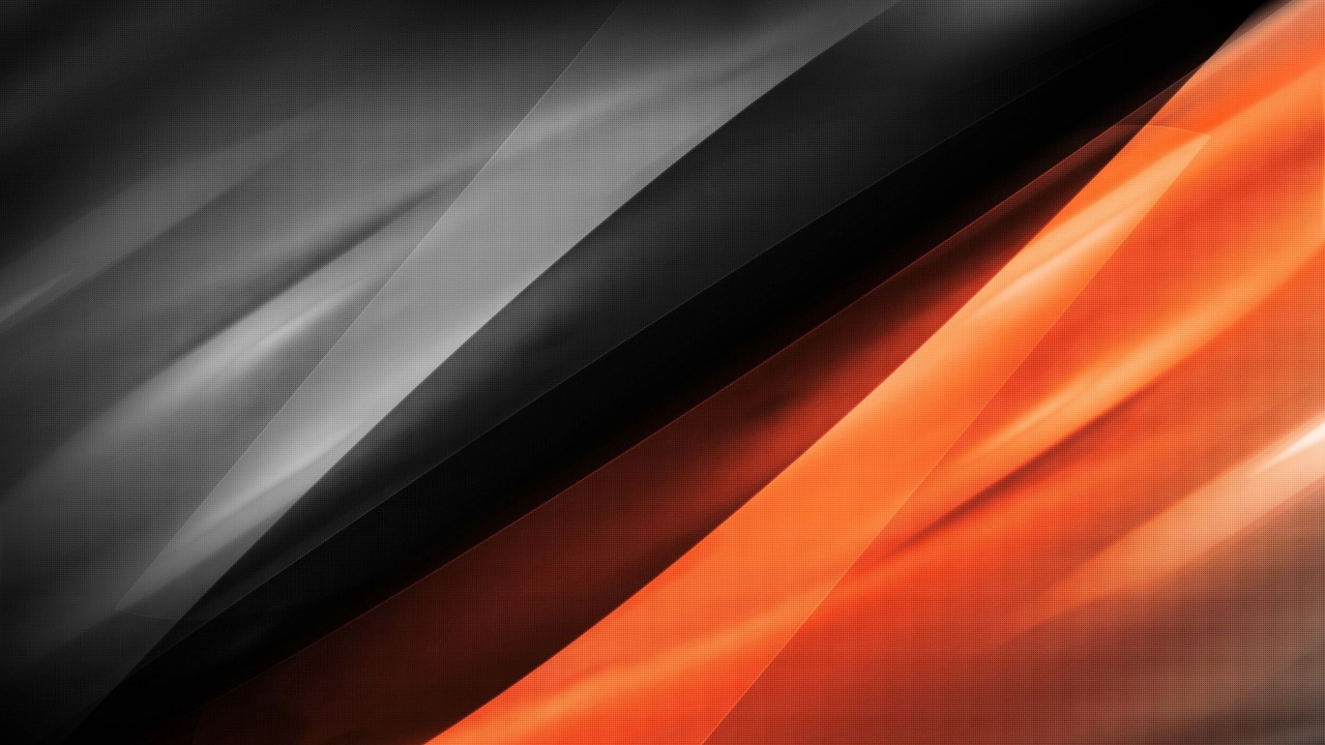 Abstract Orange and Gray Lines HD Wallpaper