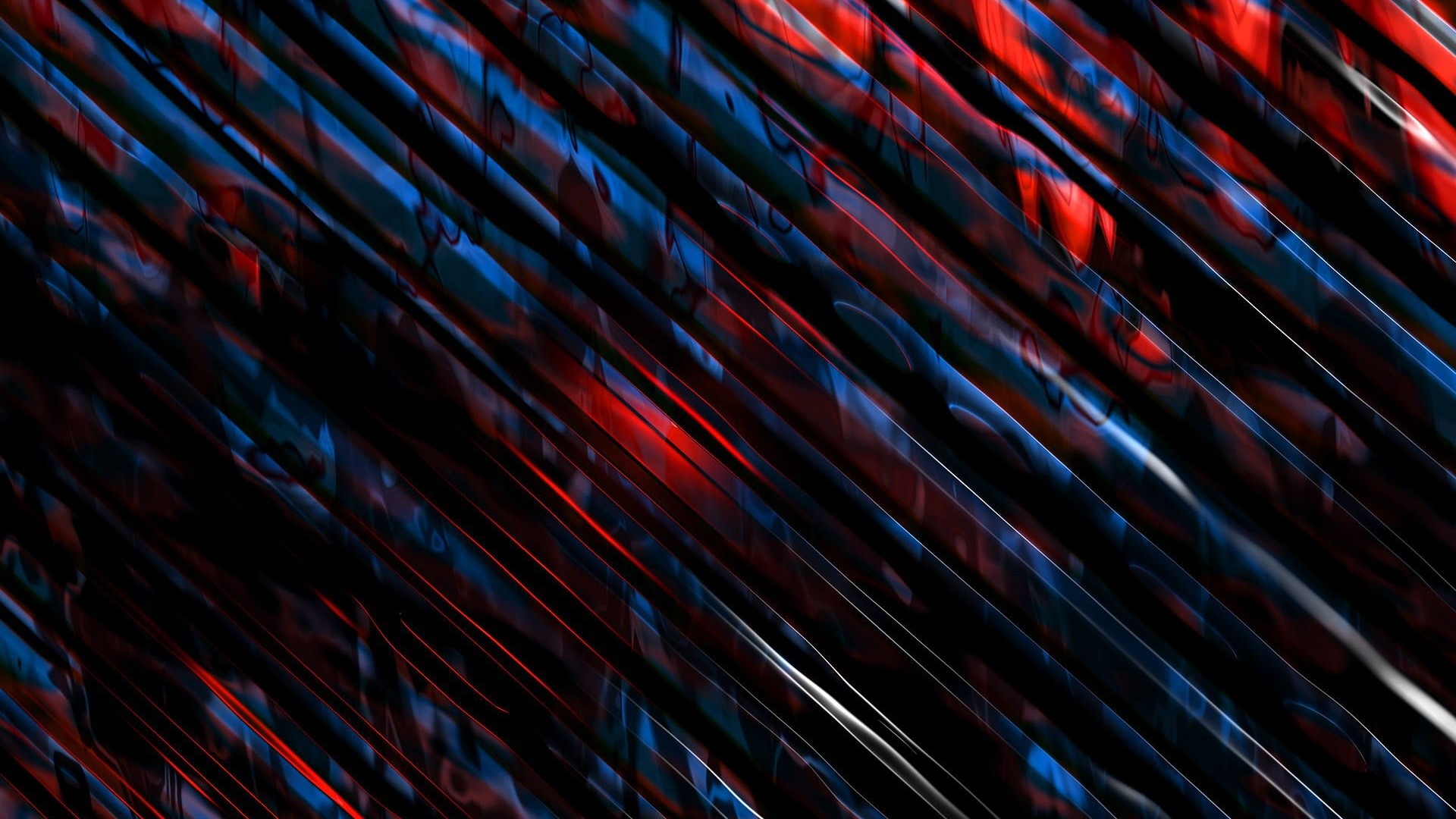 Abstract Red and Blue Diagonal Lines HD Wallpaper