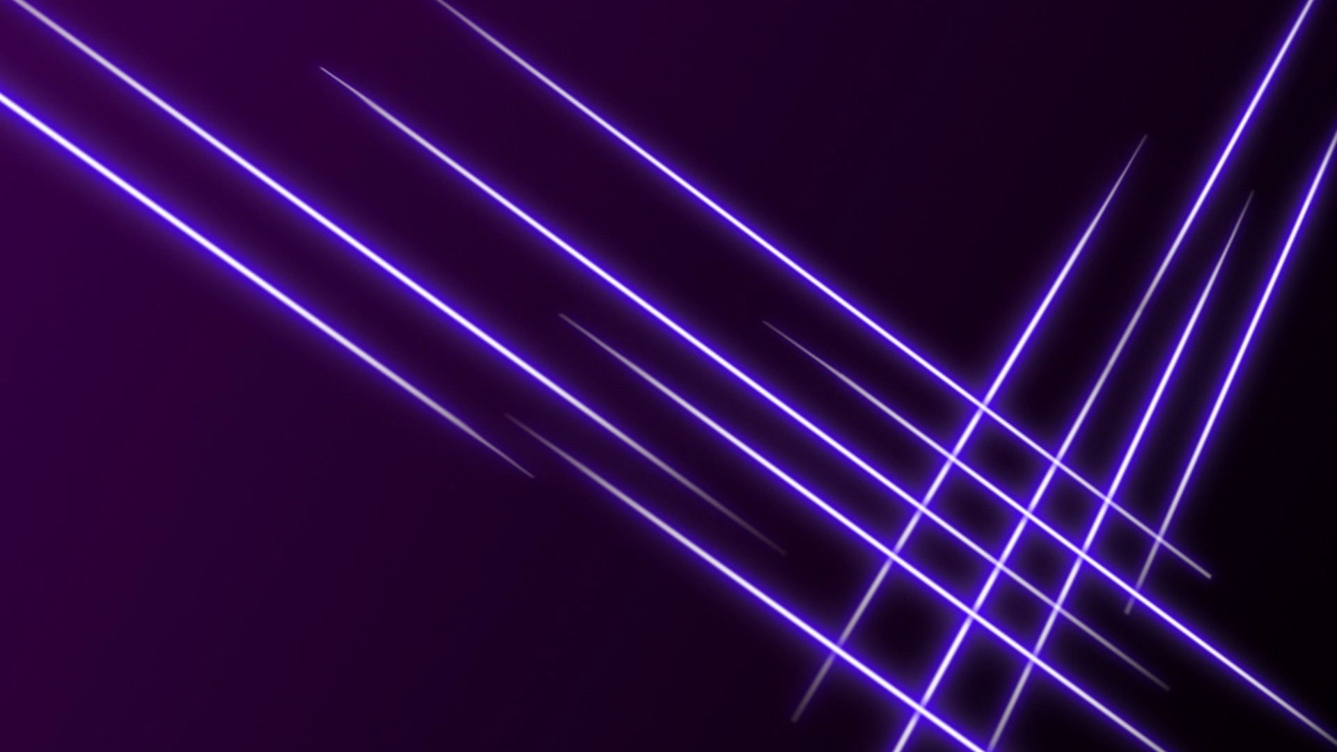 Purple Neon Lines on Dark Background HD Wallpaper