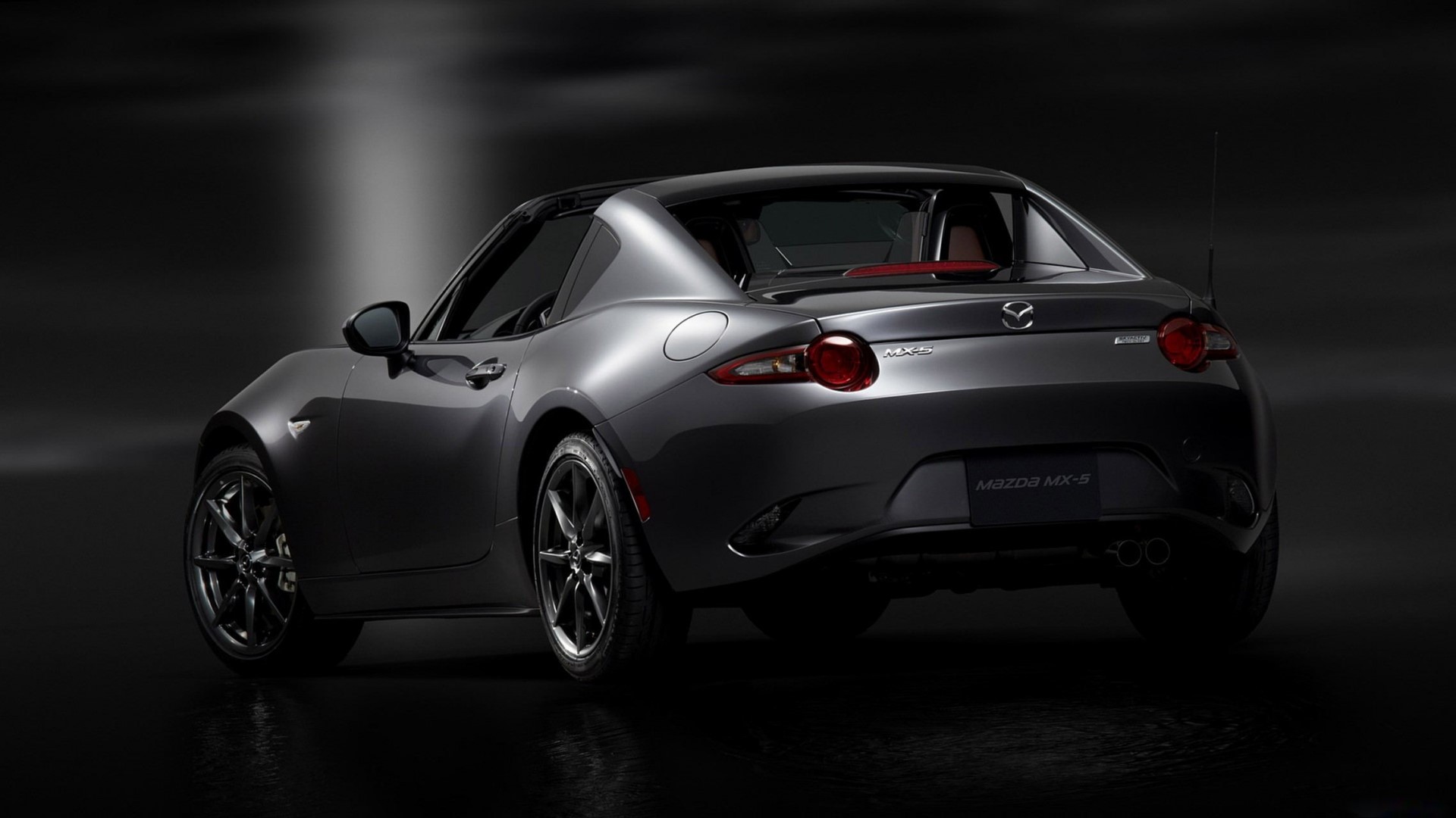 Mazda MX-5 RF Rear View HD Wallpaper