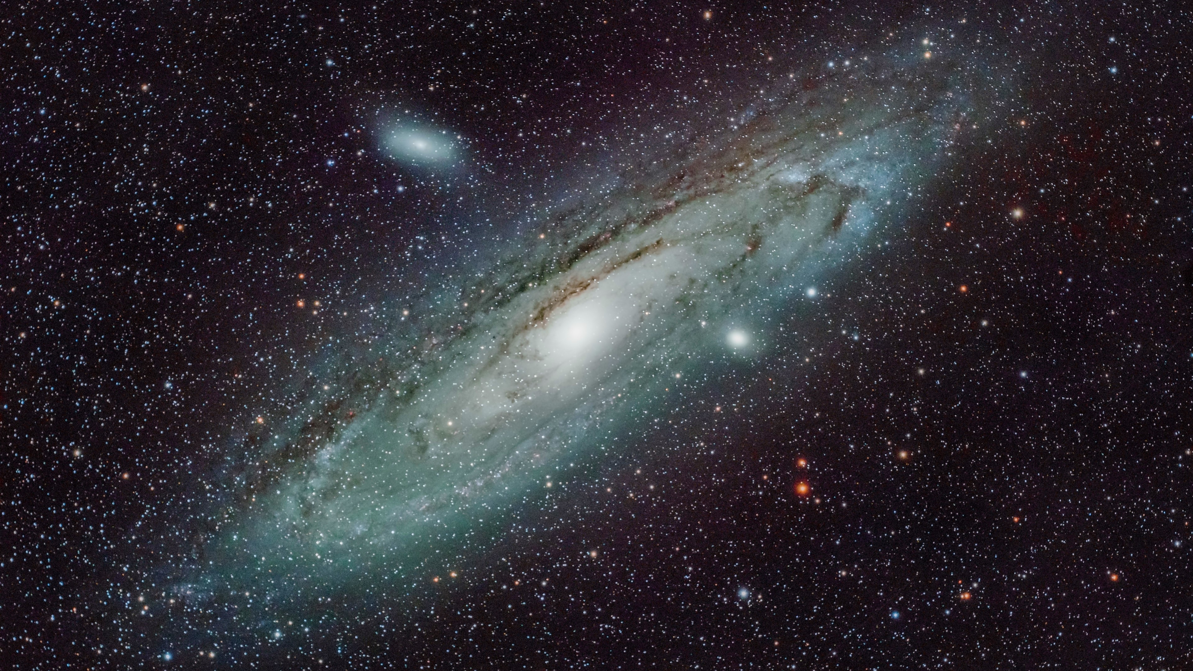 4K Space Andromeda Galaxy HD Wallpaper