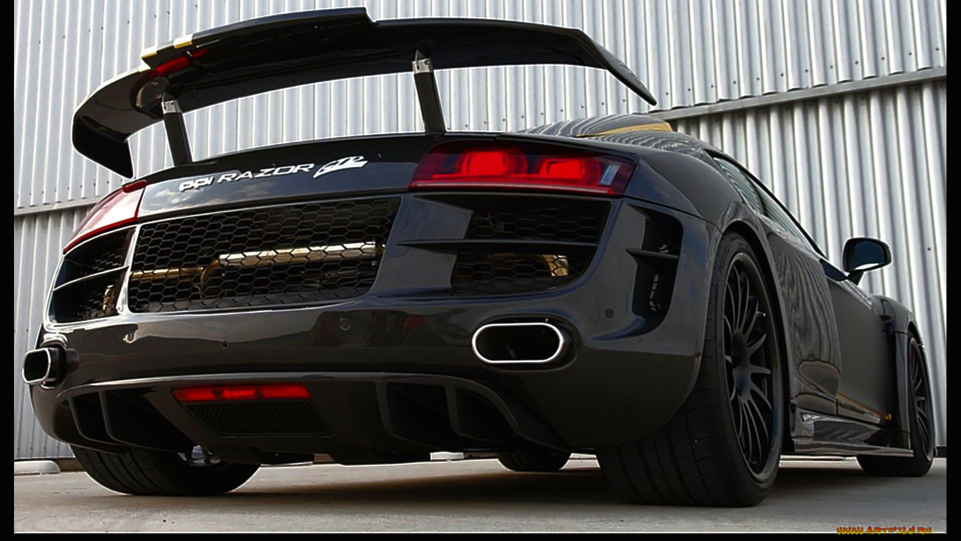 PPI Razor GT Audi R8 Rear View HD Wallpaper