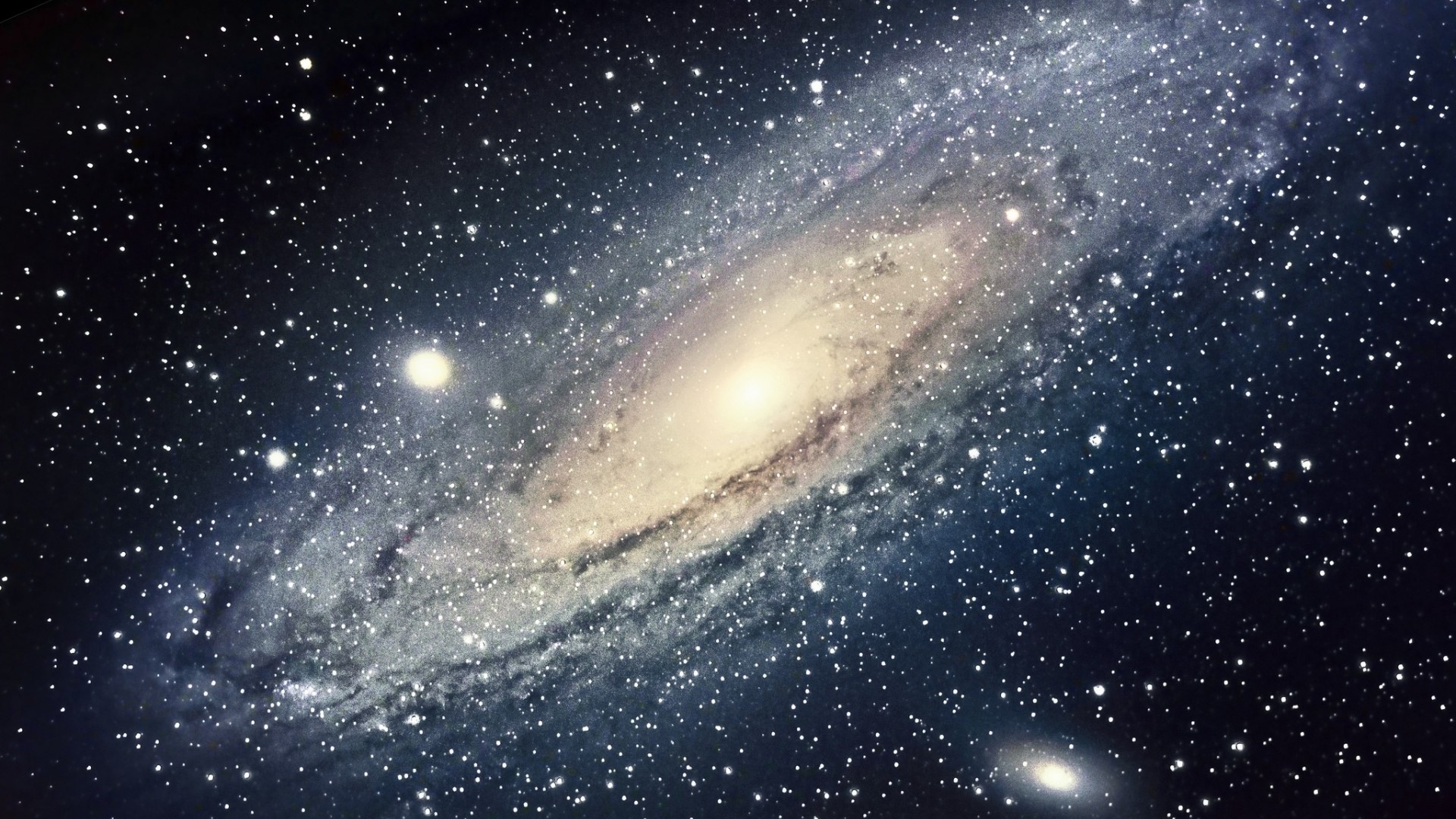 Andromeda Galaxy in Space HD Wallpaper