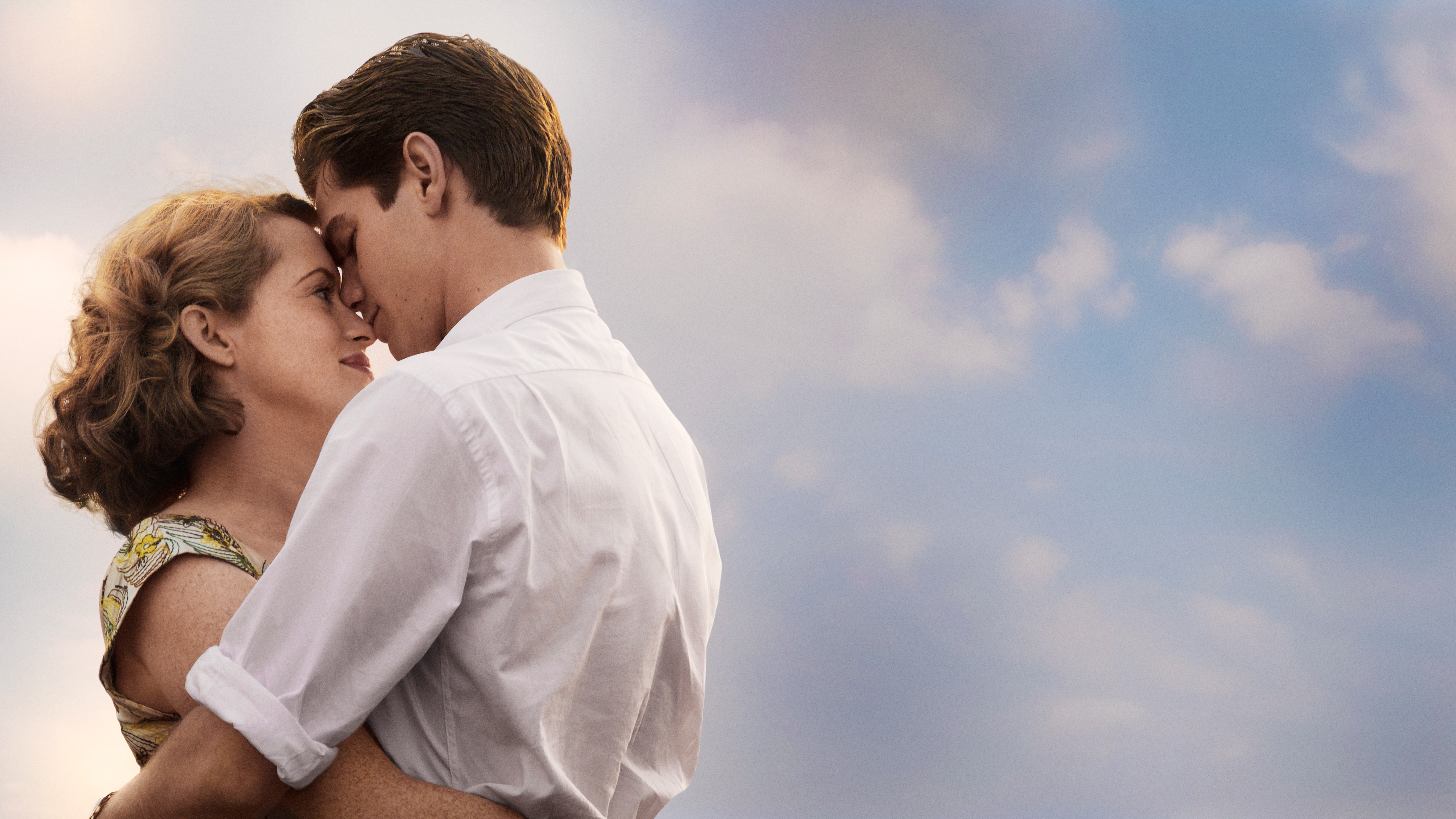 Claire Foy and Andrew Garfield in Breathe 4K HD Wallpaper