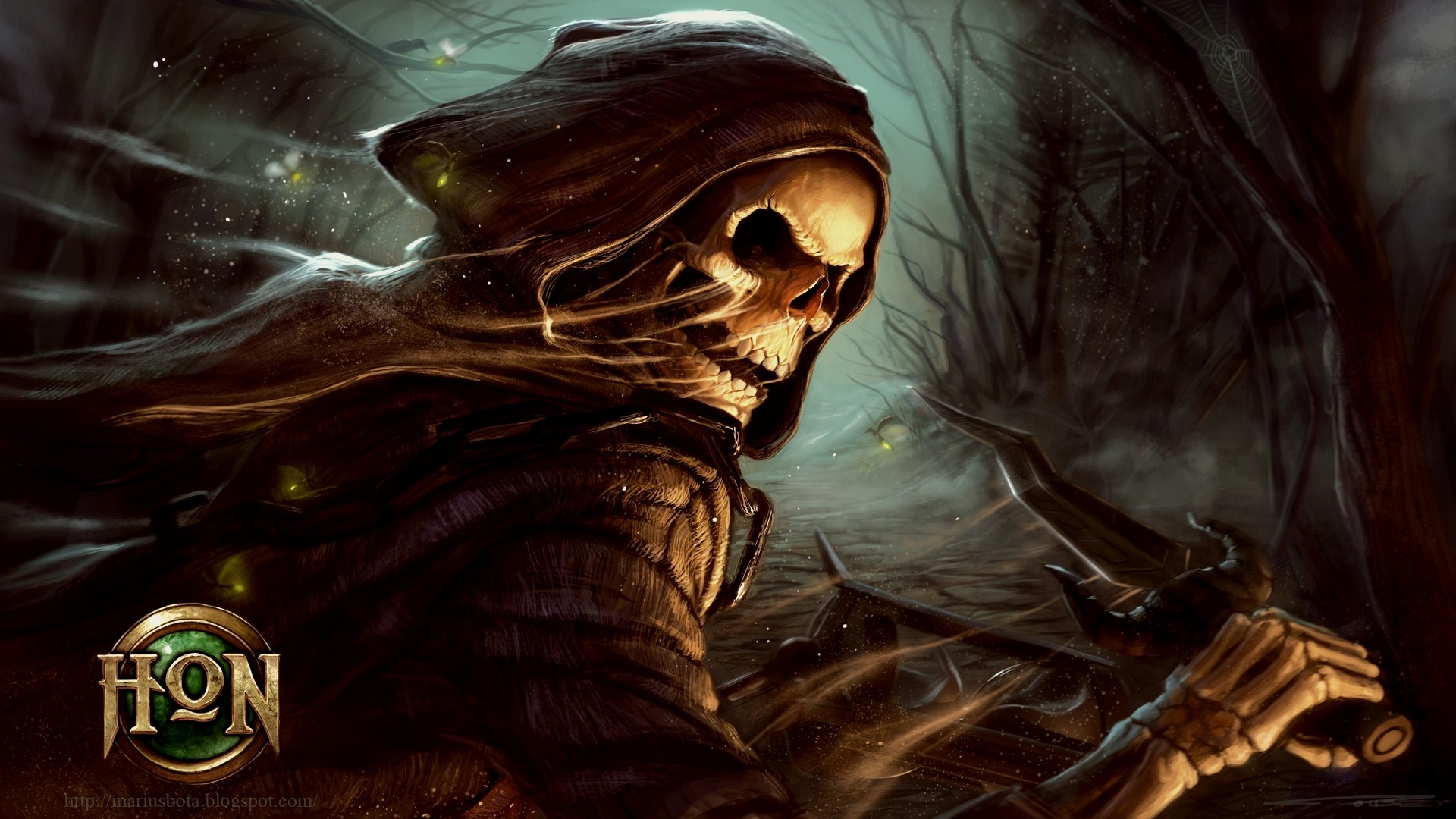 Death from Heroes of Newerth HD Wallpaper