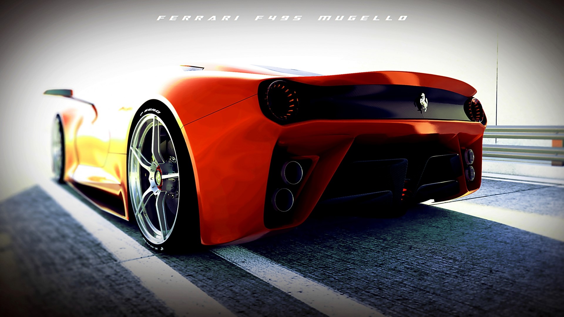 Ferrari F495 Mugello concept car HD Wallpaper