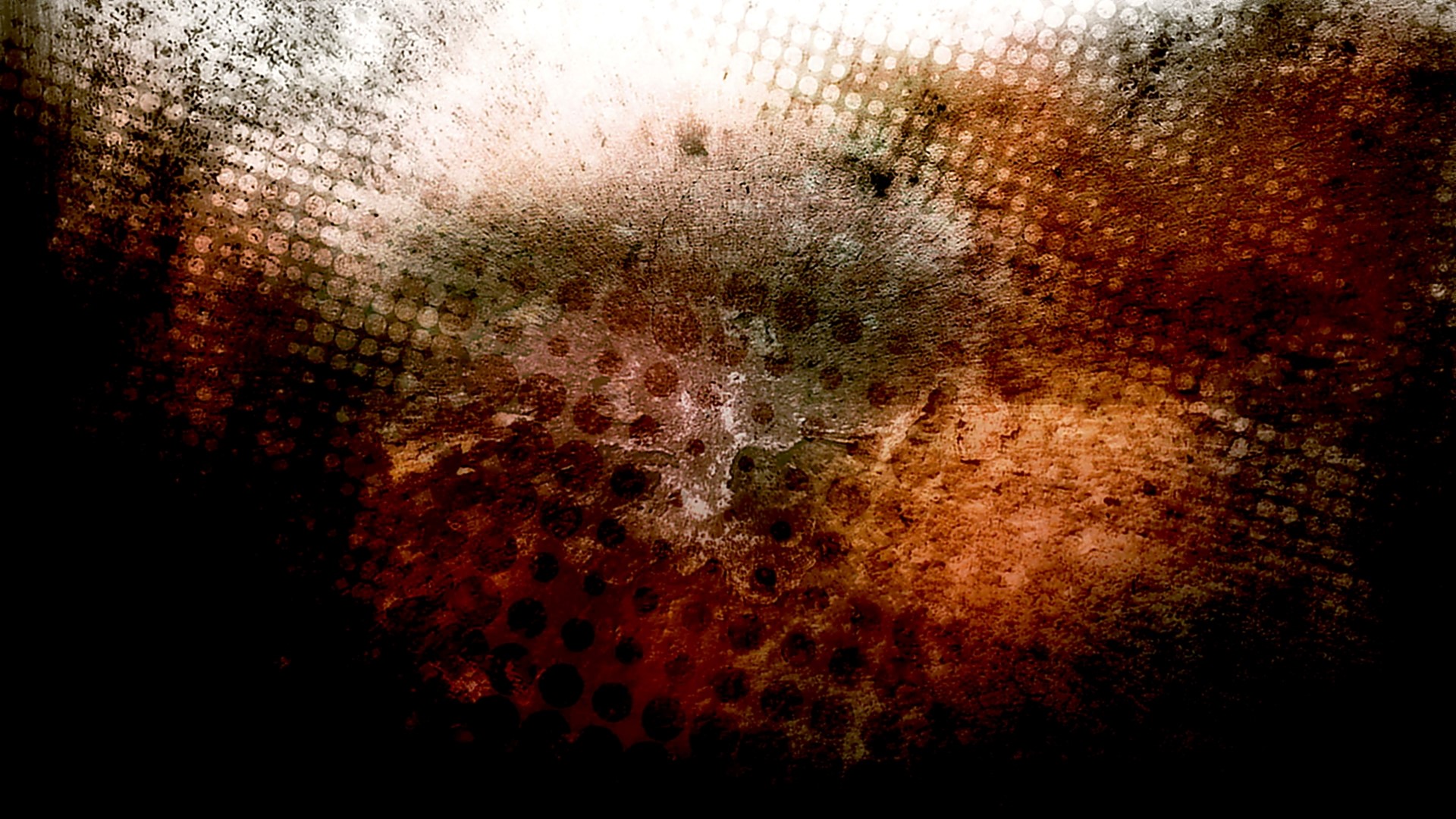 Abstract textured grunge pattern with dots HD Wallpaper
