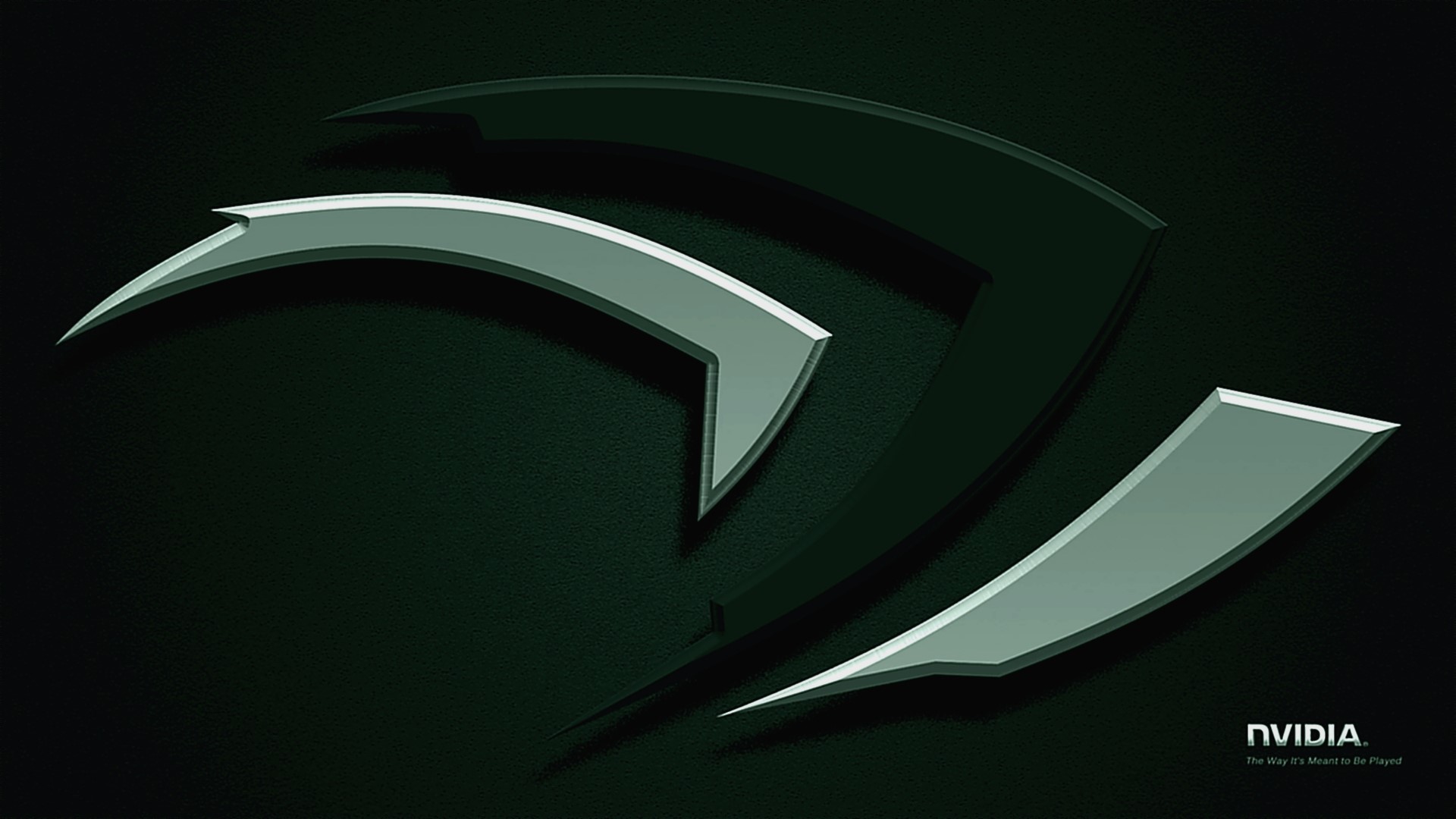 NVIDIA logo HD Wallpaper