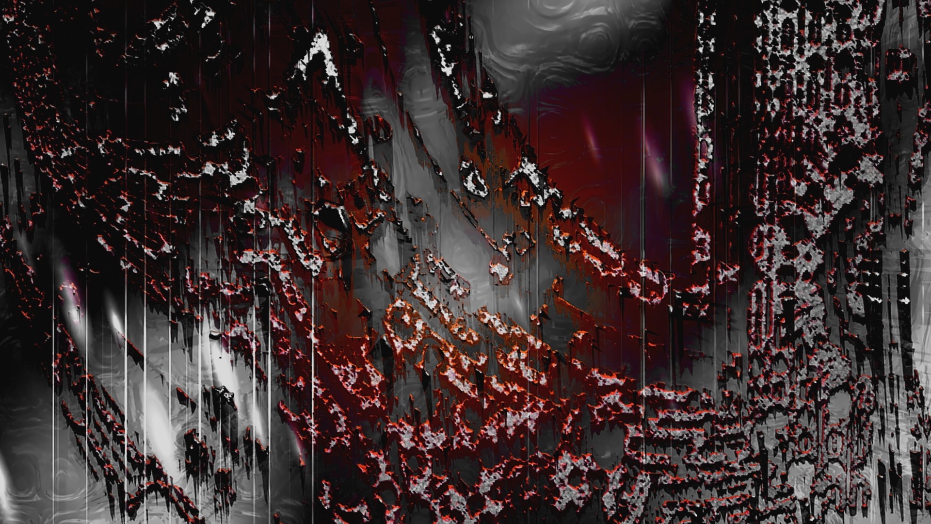 Abstract Red and Black Texture with Vertical Lines HD Wallpaper