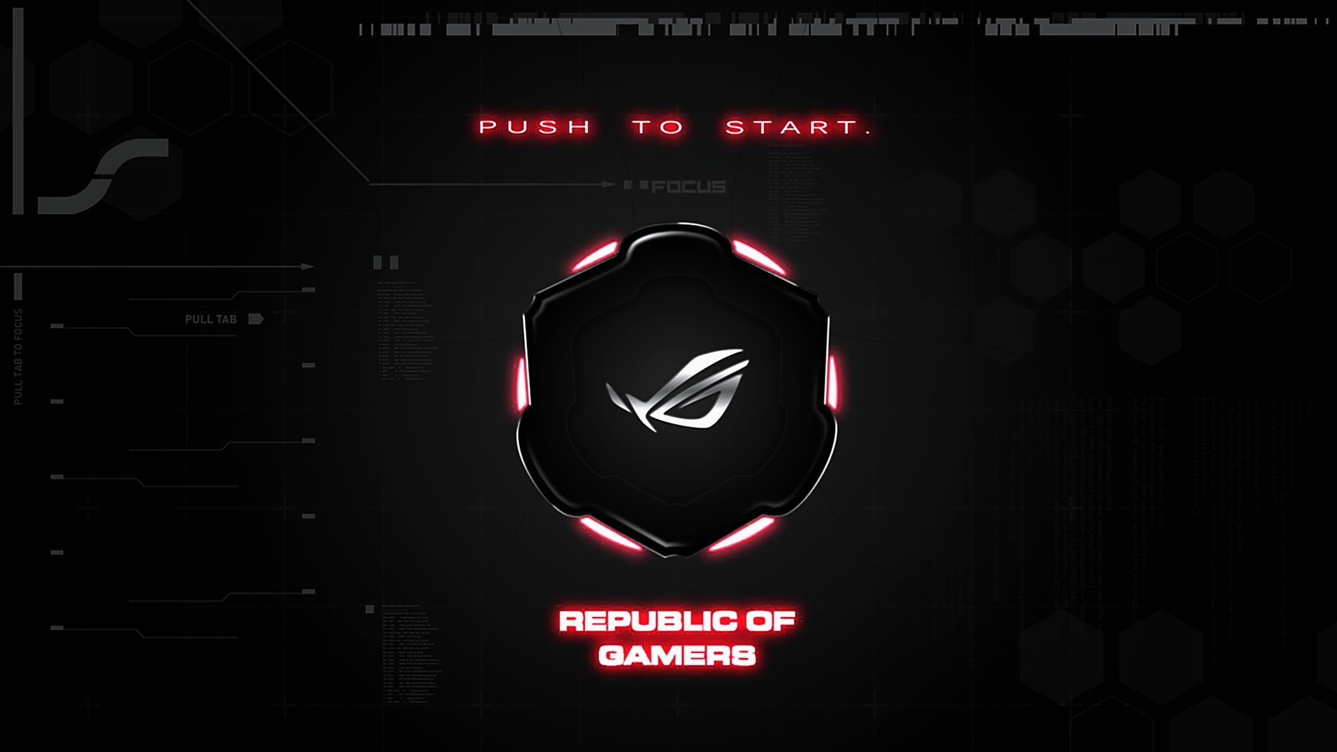 Republic of Gamers Logo HD Wallpaper