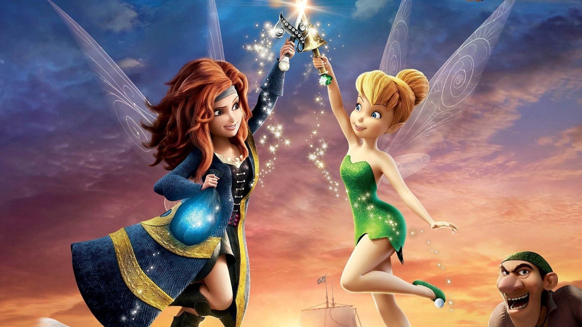 Zarina and Tinkerbell from Secret of the Wings HD Wallpaper
