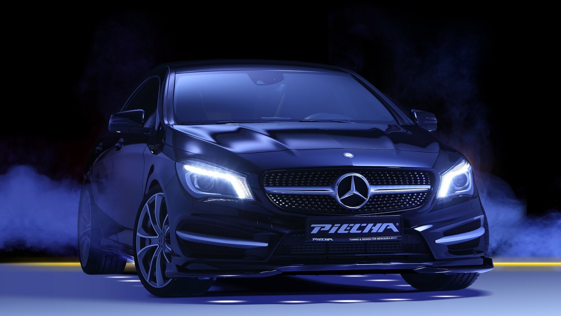 Mercedes CLA tuning by Piecha HD Wallpaper