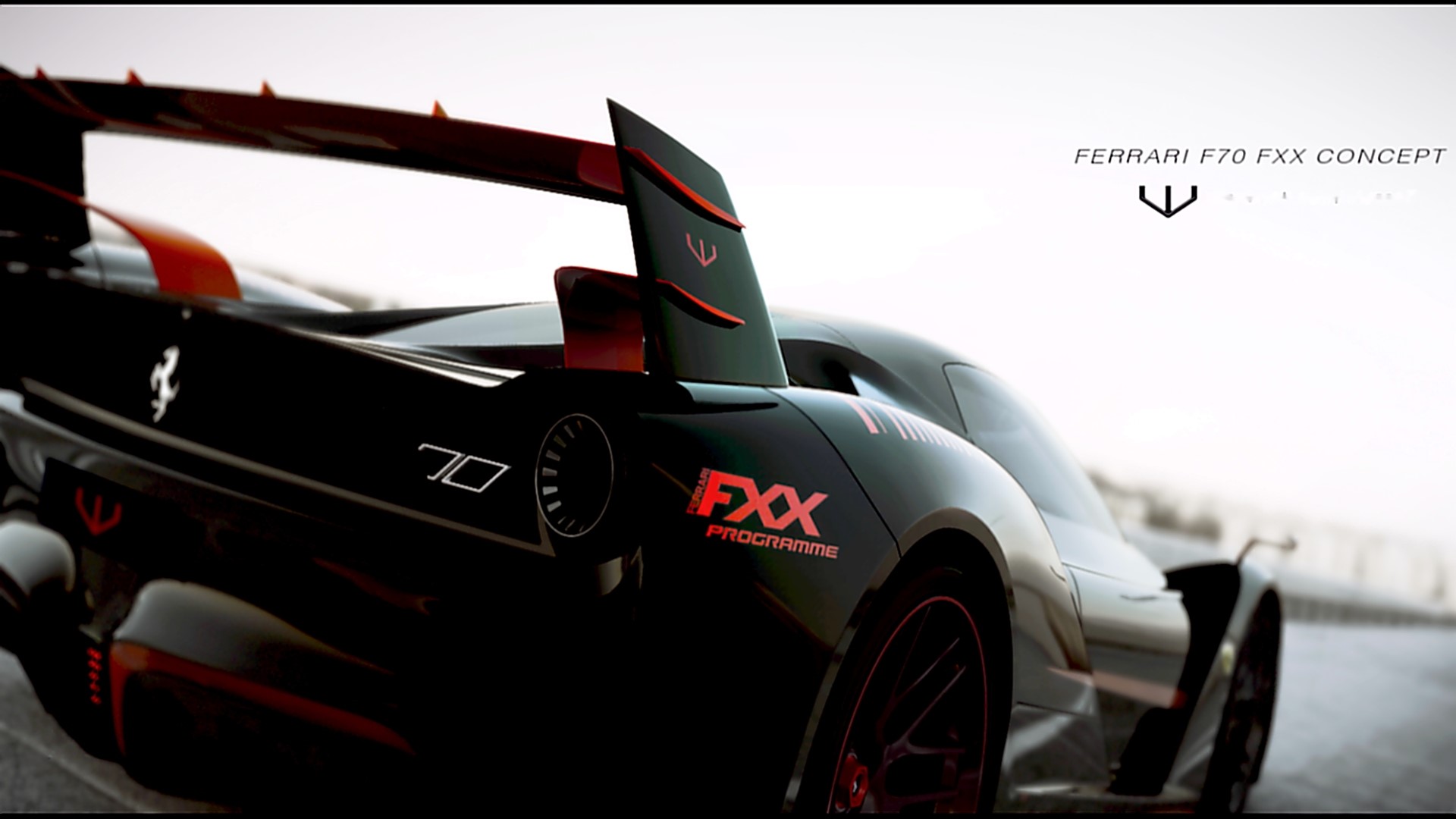 Ferrari F70 FXX Concept Car HD Wallpaper