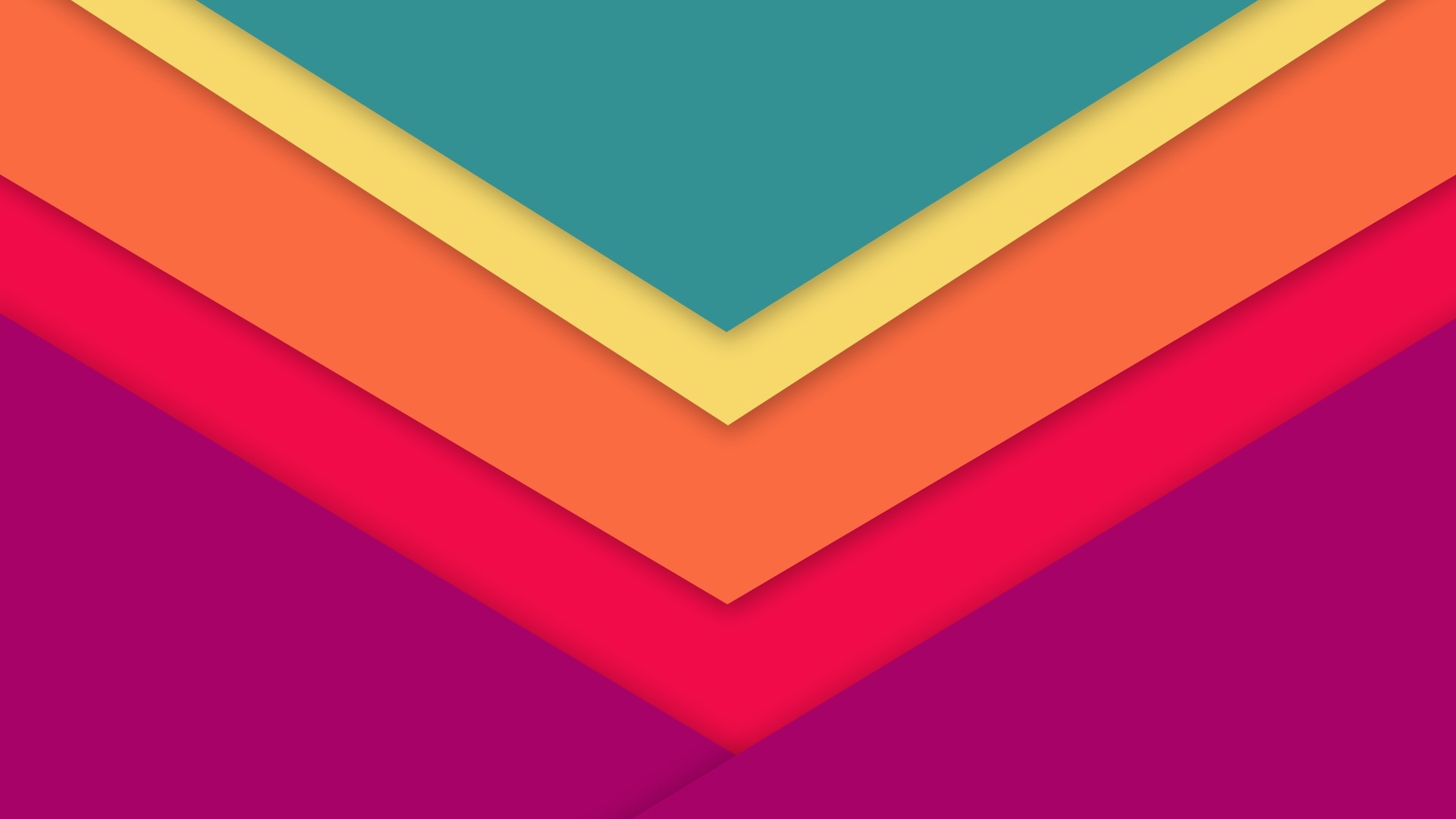 Abstract Geometric Layers HD Wallpaper