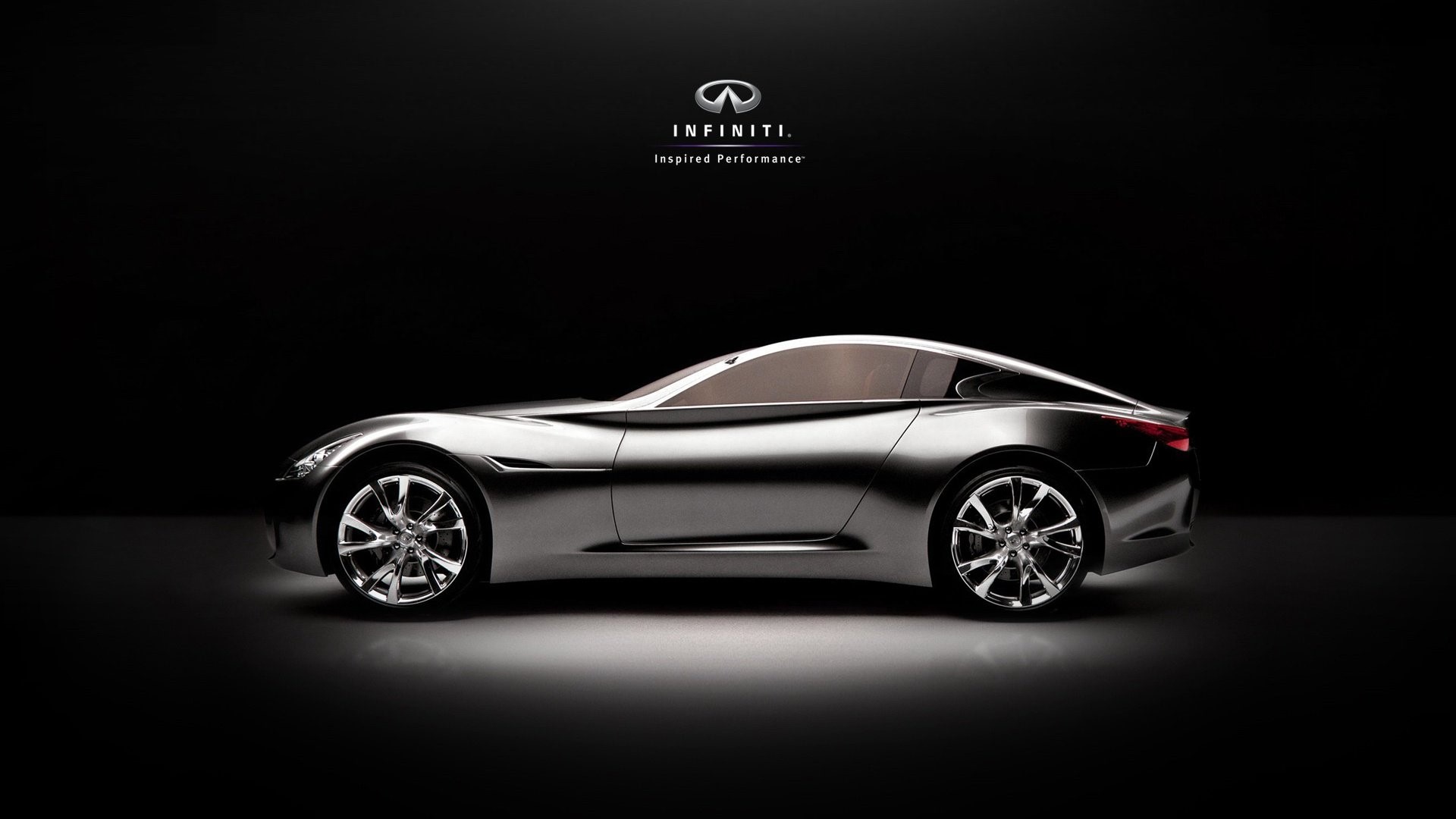 Infiniti concept car with 'Inspired Performance' tagline HD Wallpaper