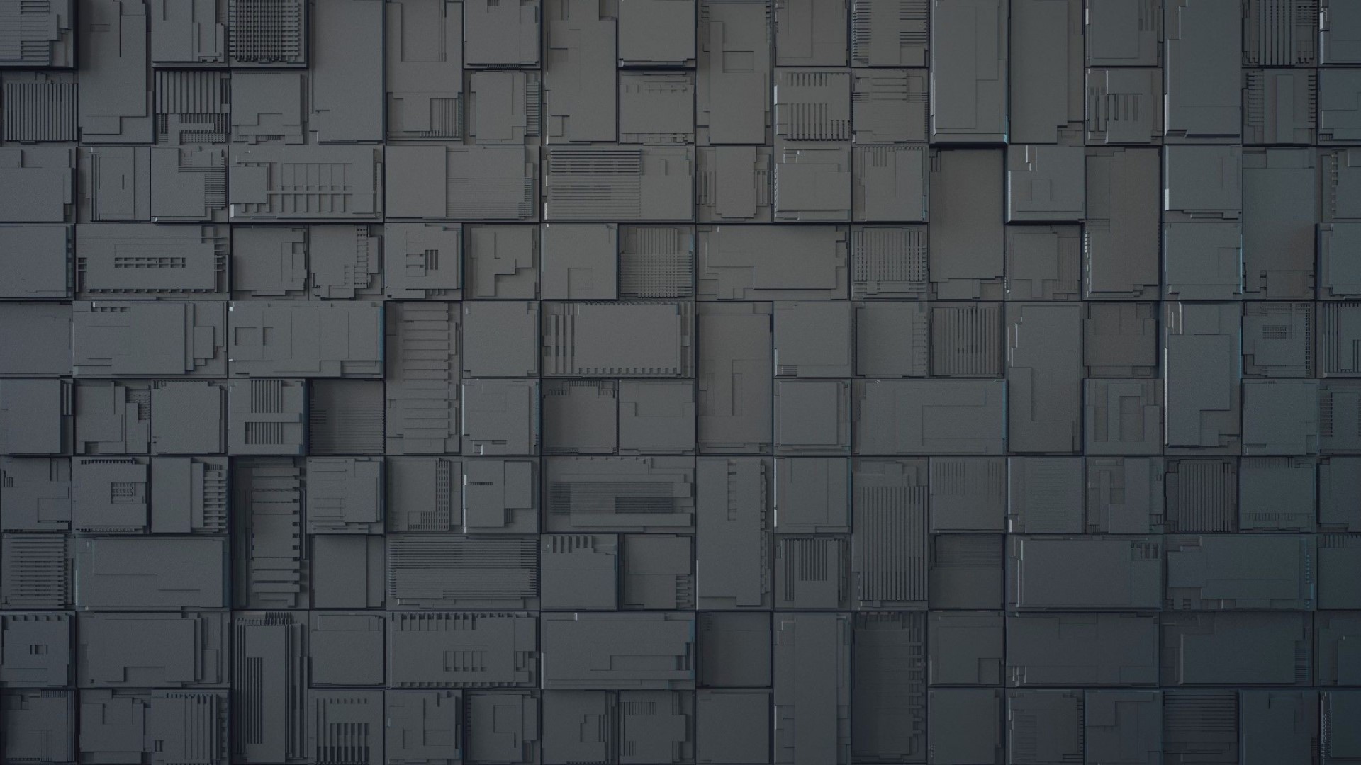 Dark gray textured geometric surface HD Wallpaper