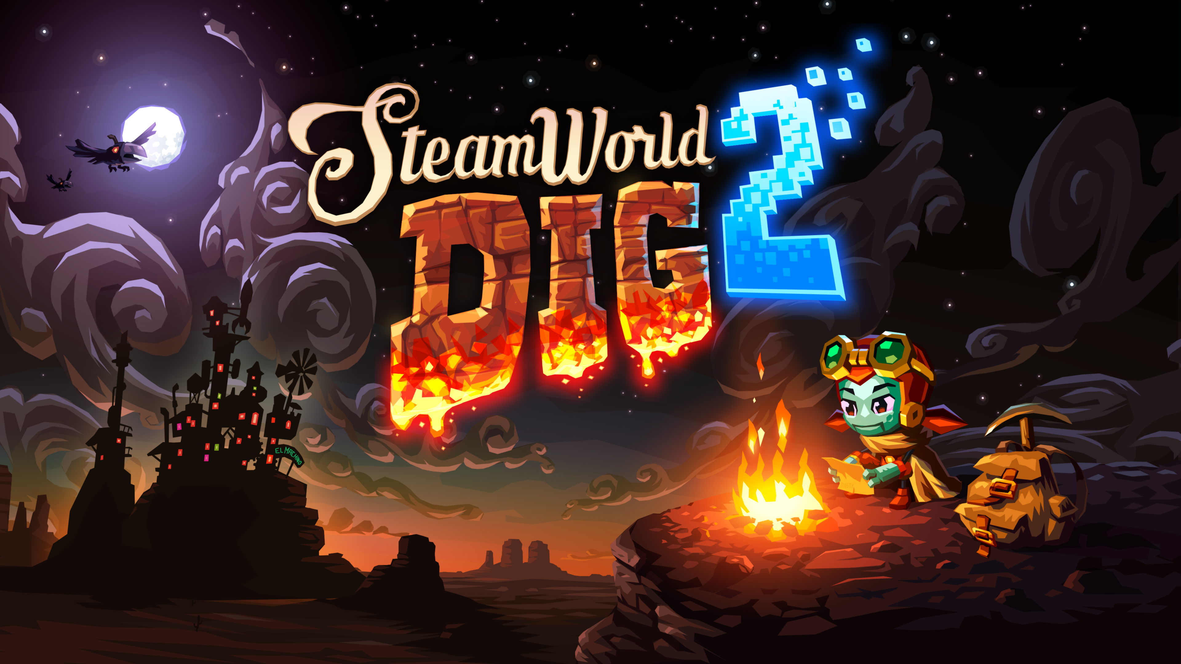 SteamWorld Dig 2 HD Wallpaper