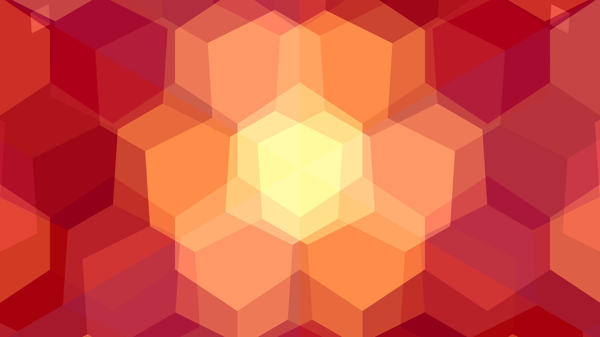 Abstract Hexagon Pattern HD Wallpaper
