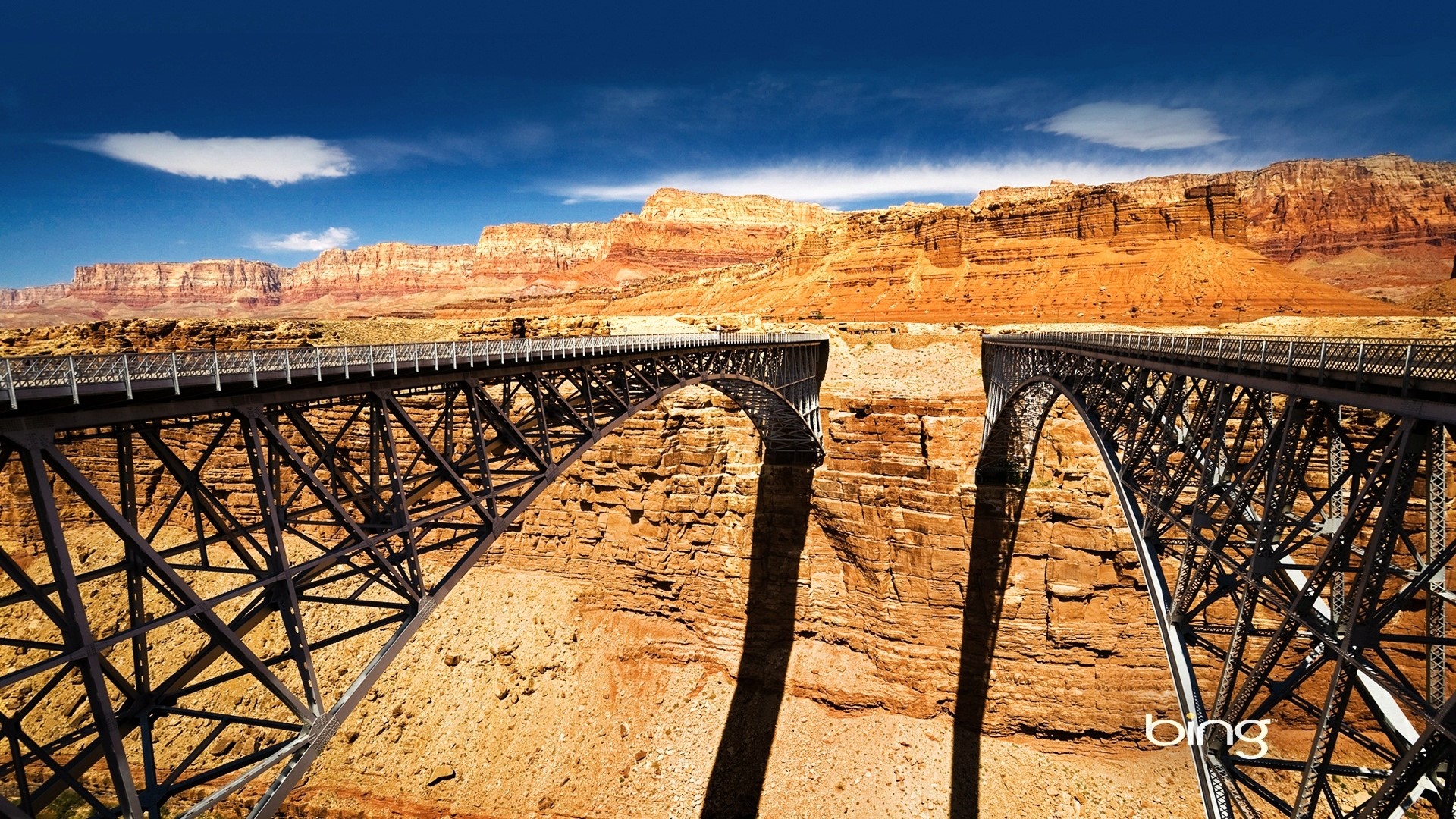 Navajo Bridge Over Colorado River HD Wallpaper