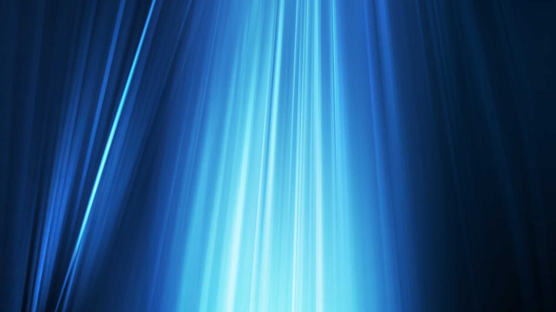 Blue Light Rays HD Wallpaper