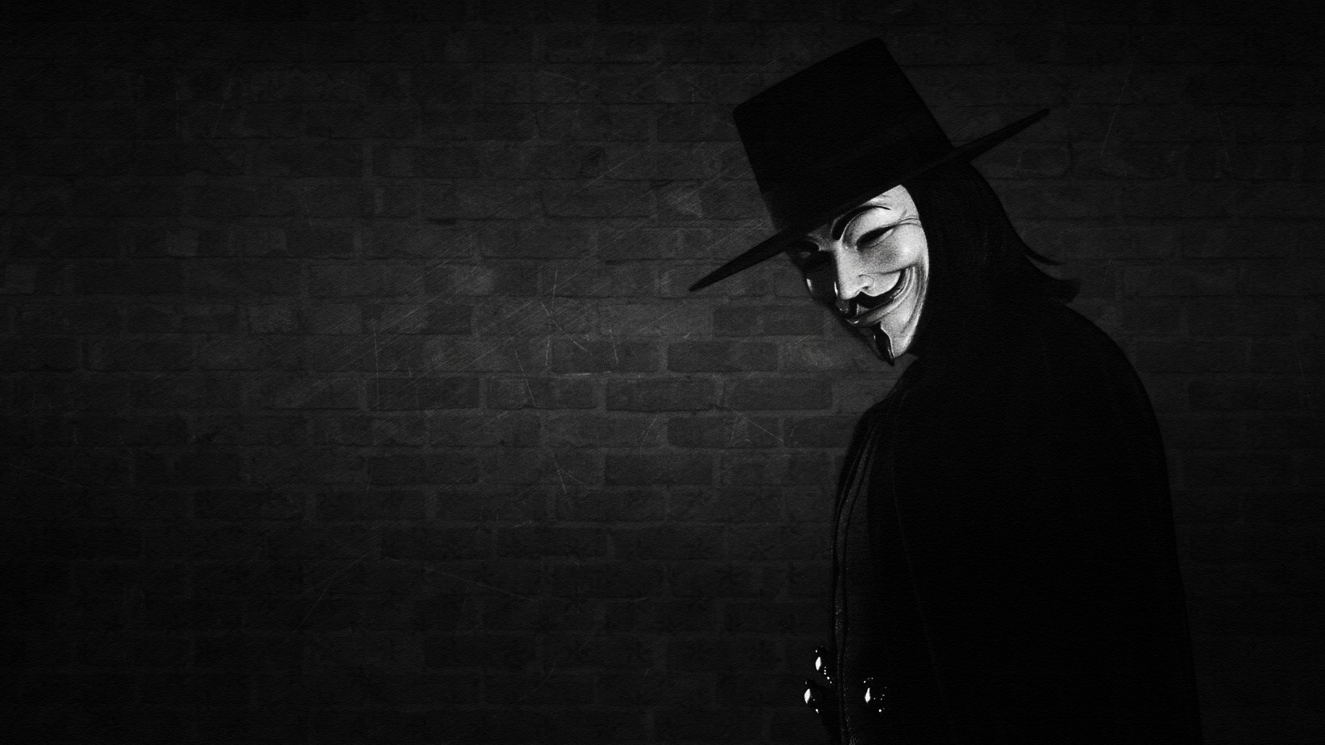 V from V for Vendetta HD Wallpaper