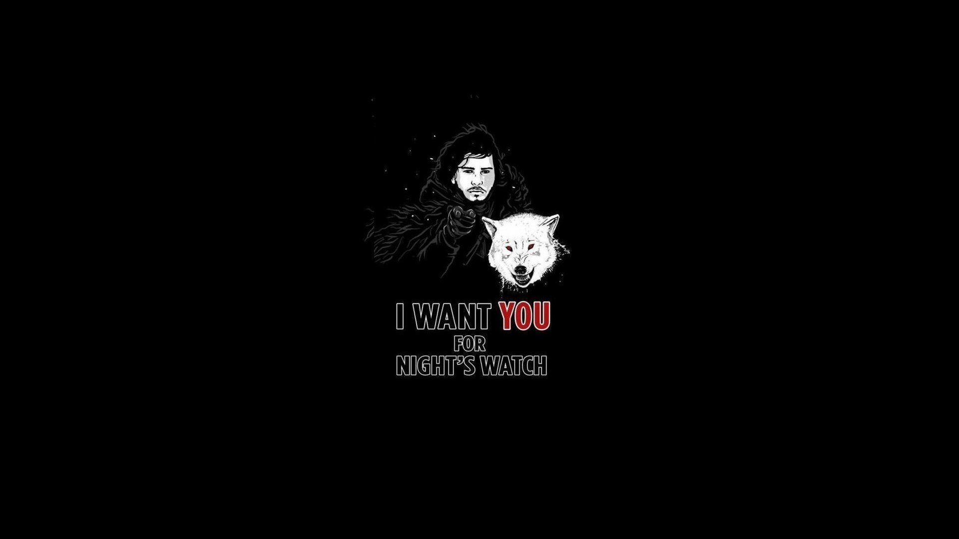 Jon Snow and Direwolf from Game of Thrones HD Wallpaper