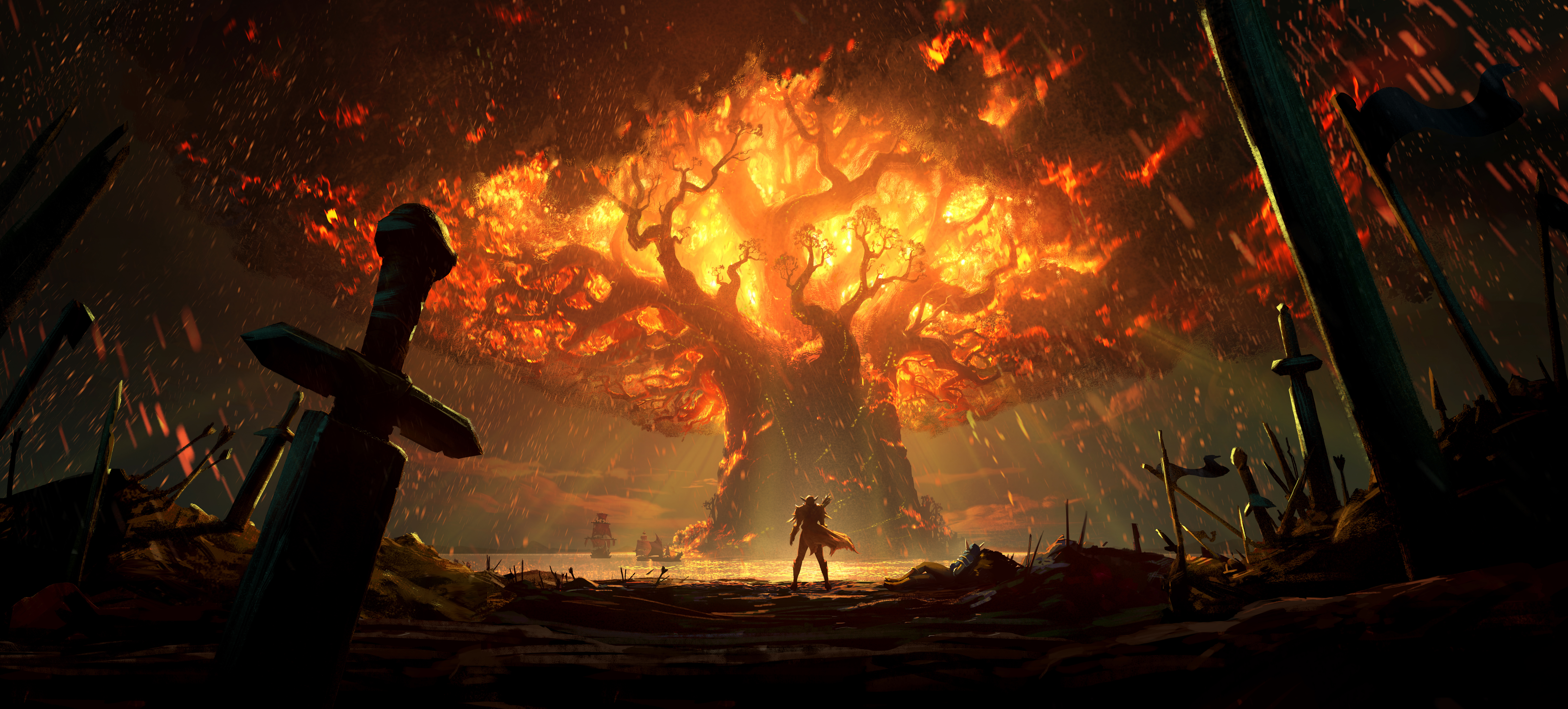 World of Warcraft: Battle for Azeroth Artwork HD Wallpaper
