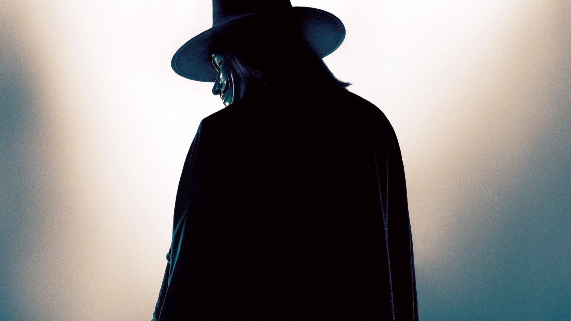 V from V for Vendetta HD Wallpaper