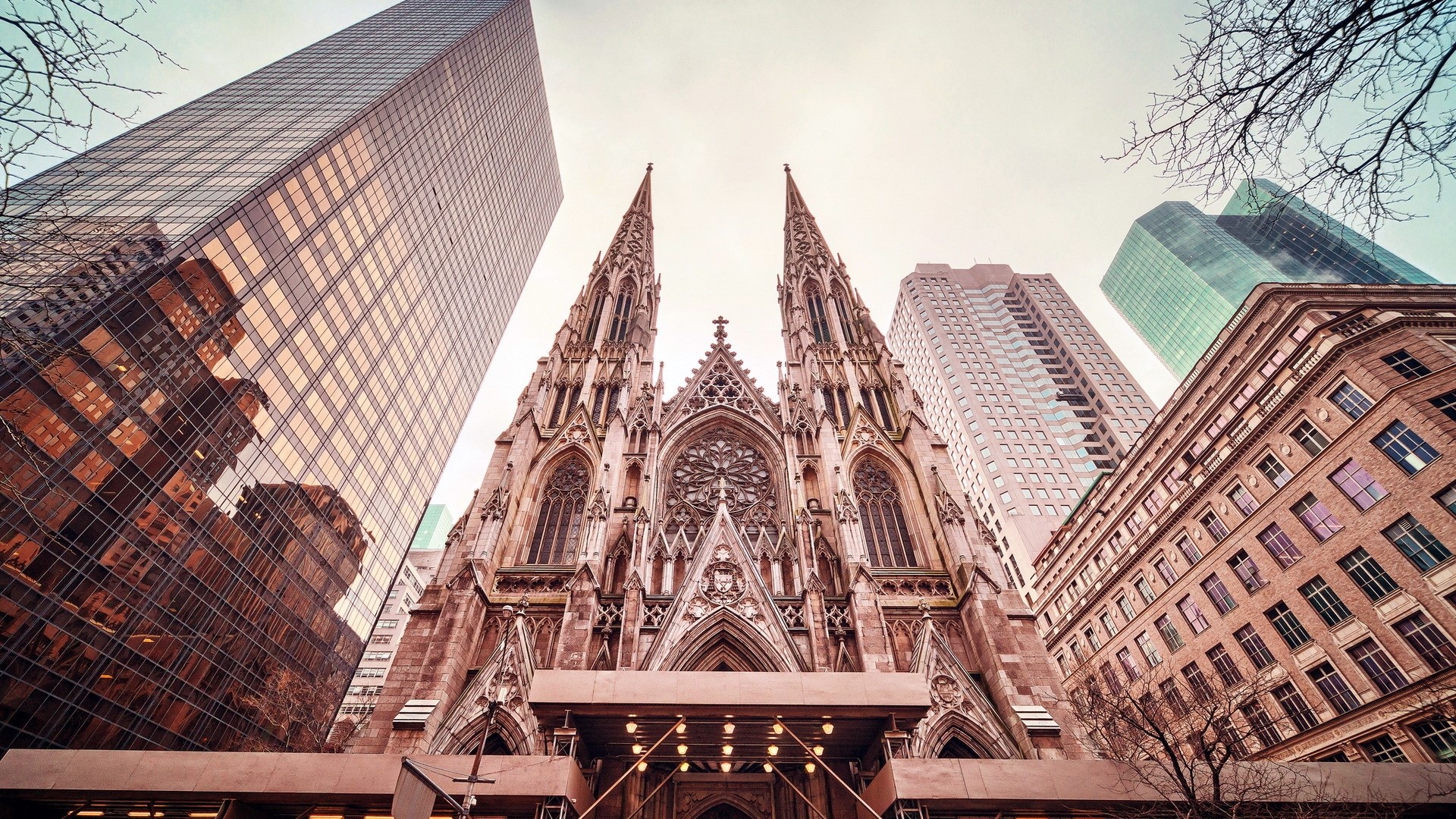 St. Patrick's Cathedral New York HD Wallpaper