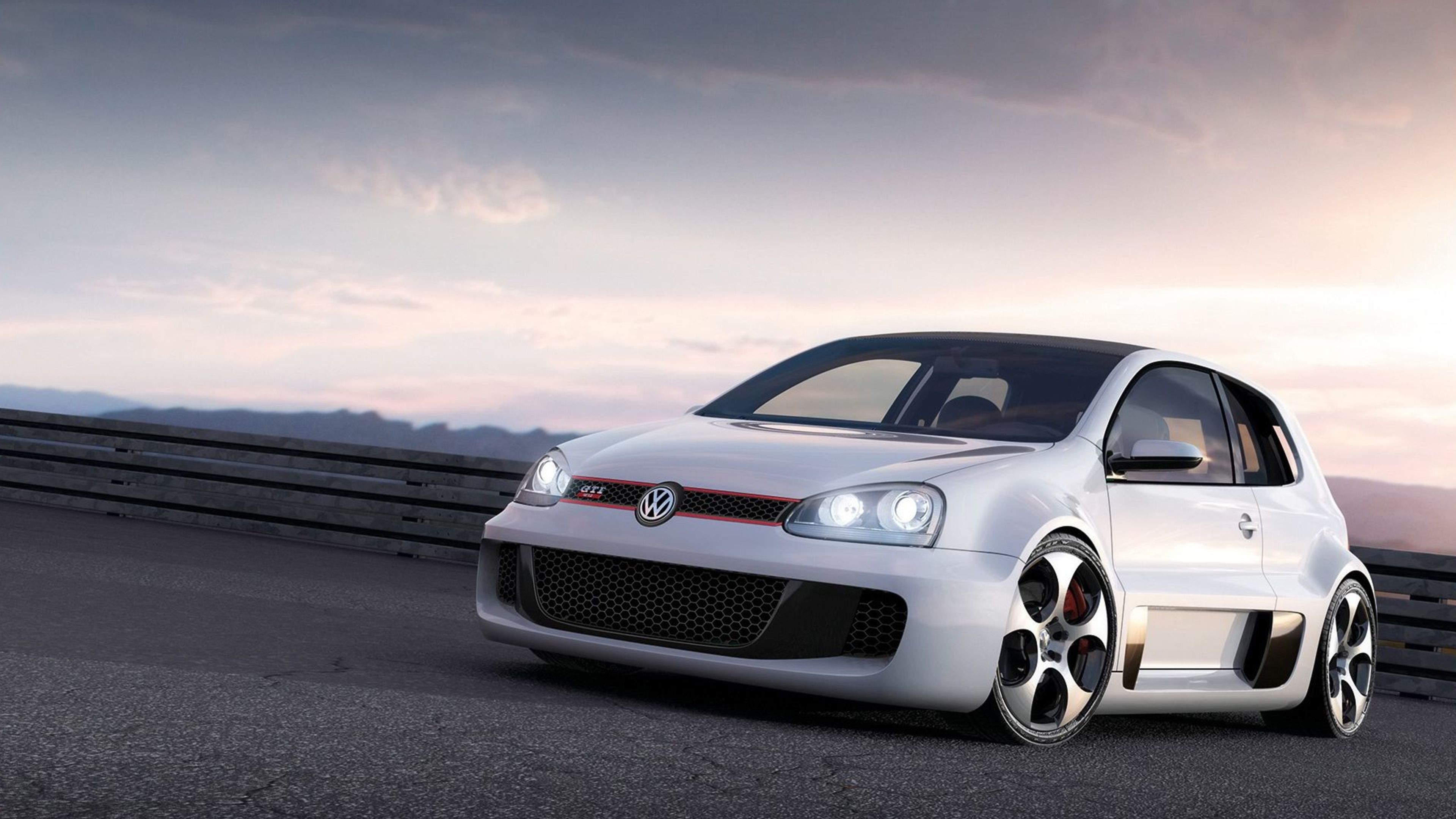 VW Golf GTI W12 650 HD Wallpaper