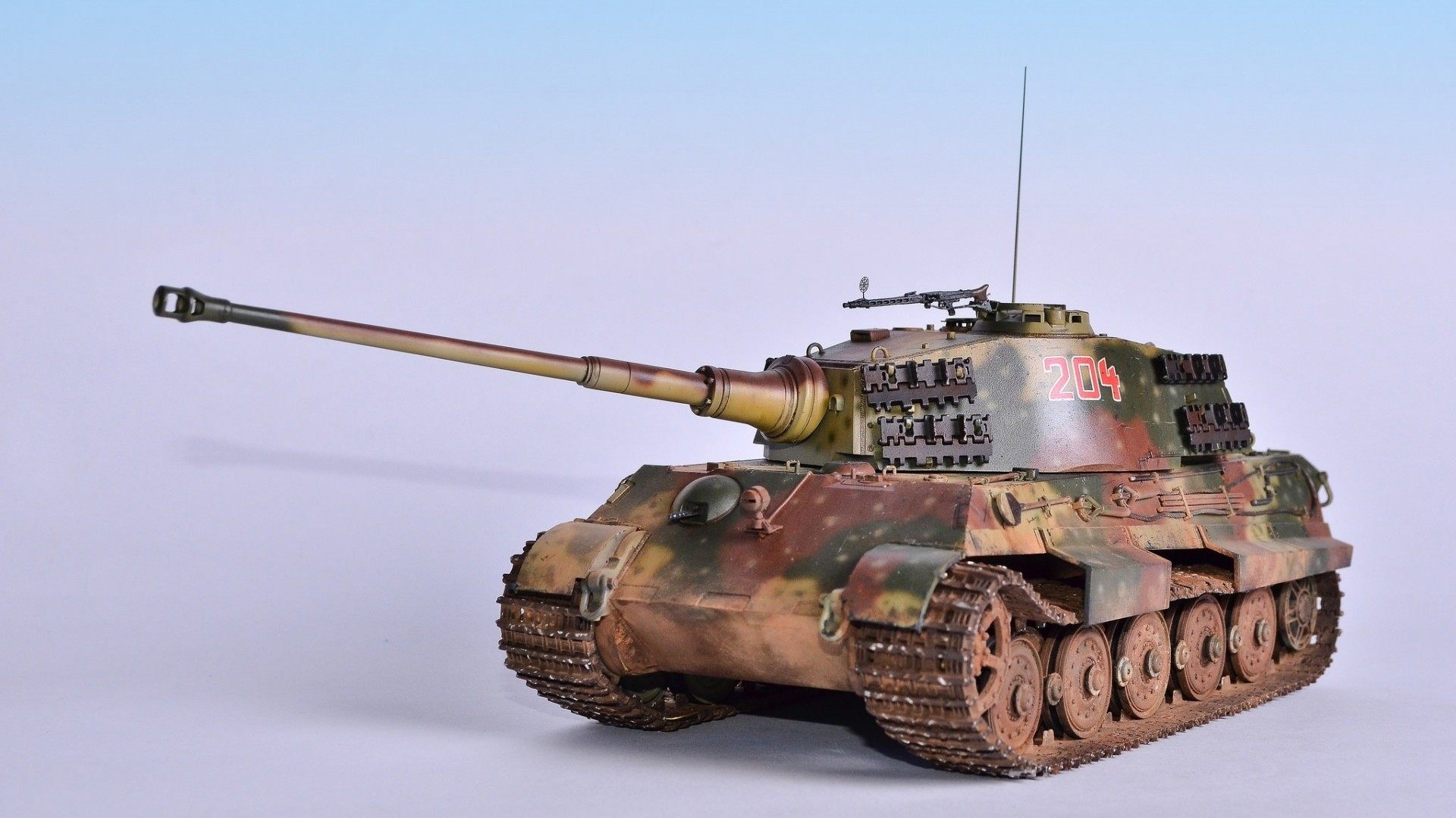 King Tiger Tank Model HD Wallpaper