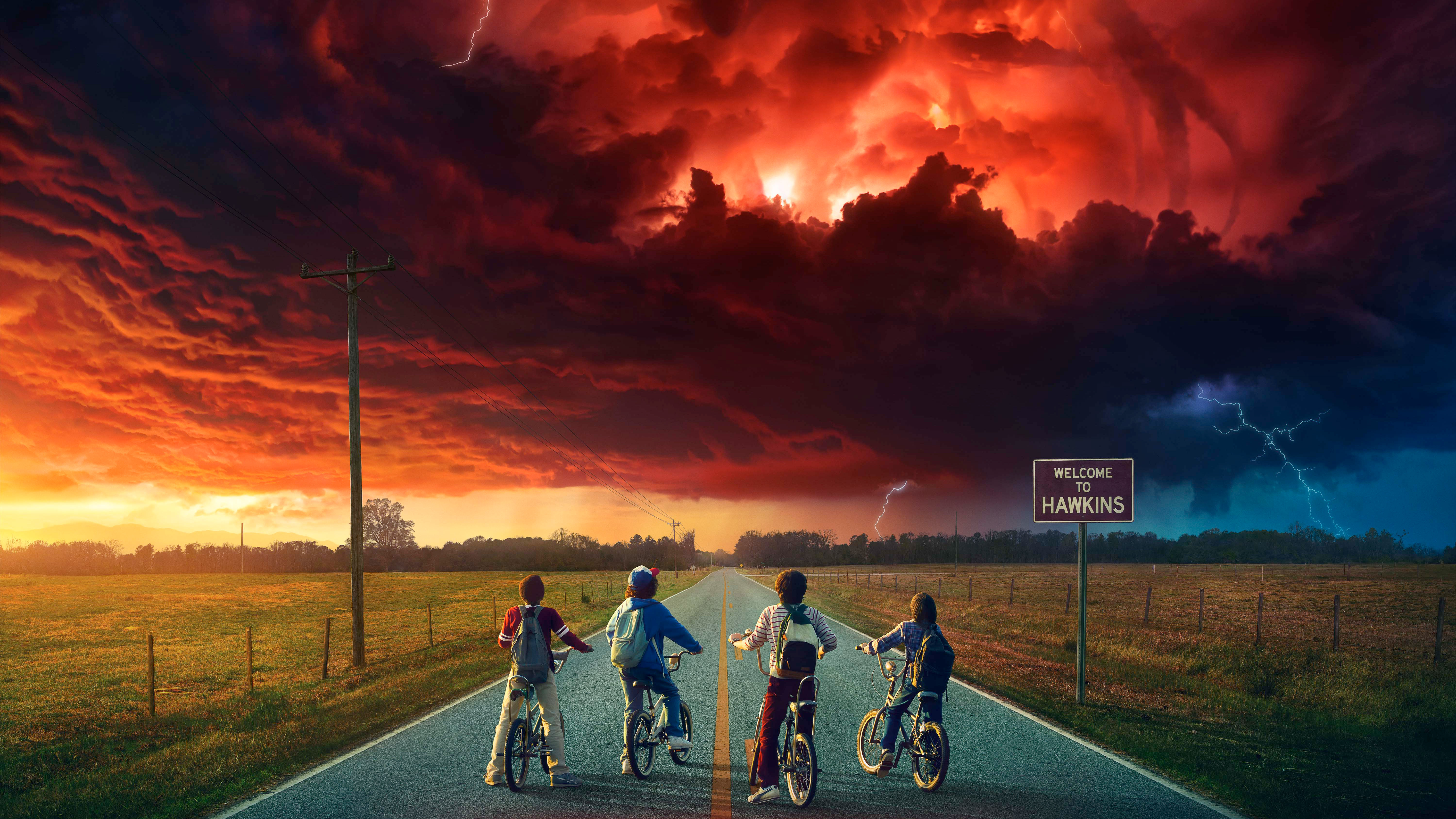 Stranger Things 4K HD Wallpaper