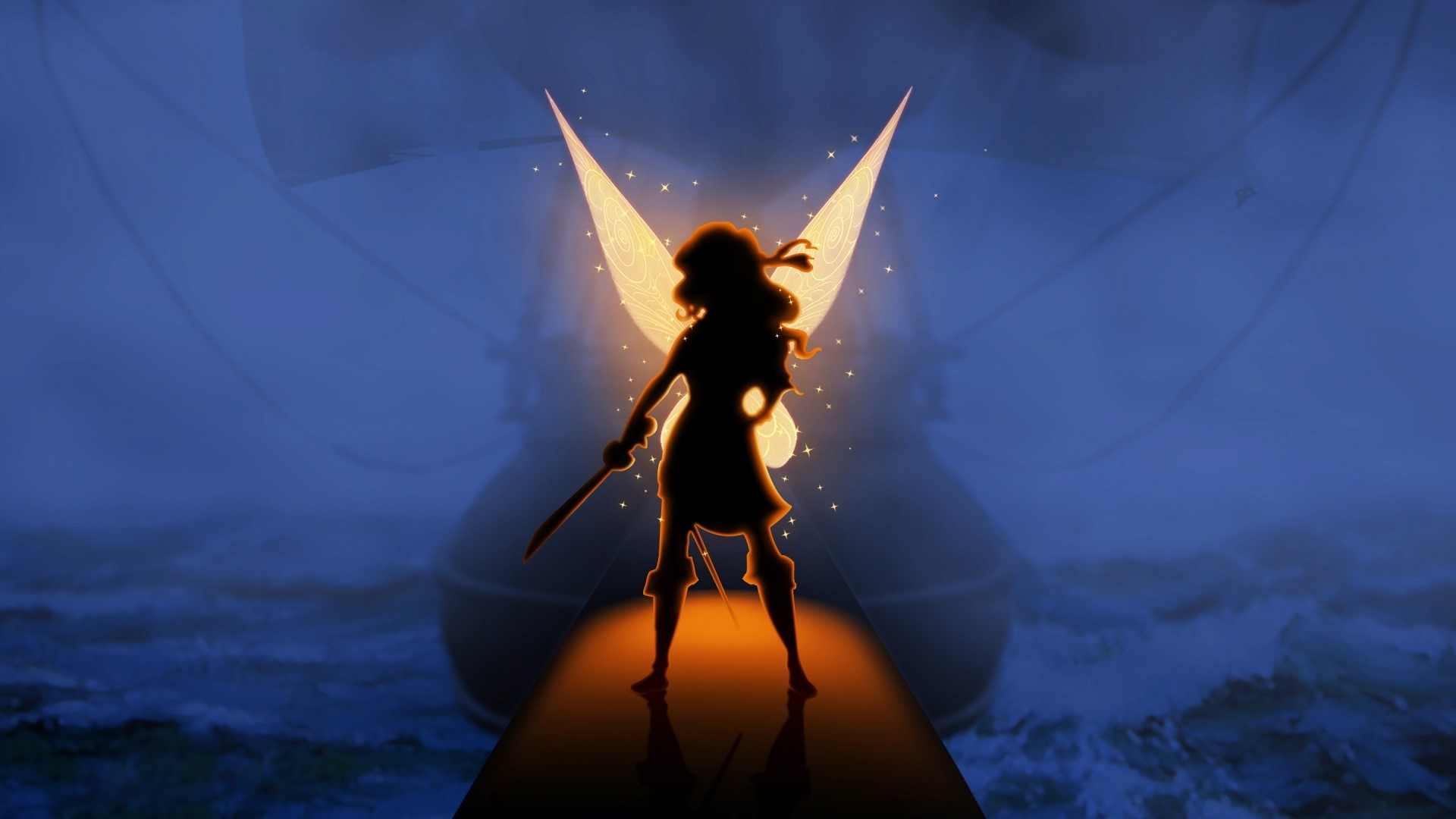 Tinkerbell from The Pirate Fairy HD Wallpaper