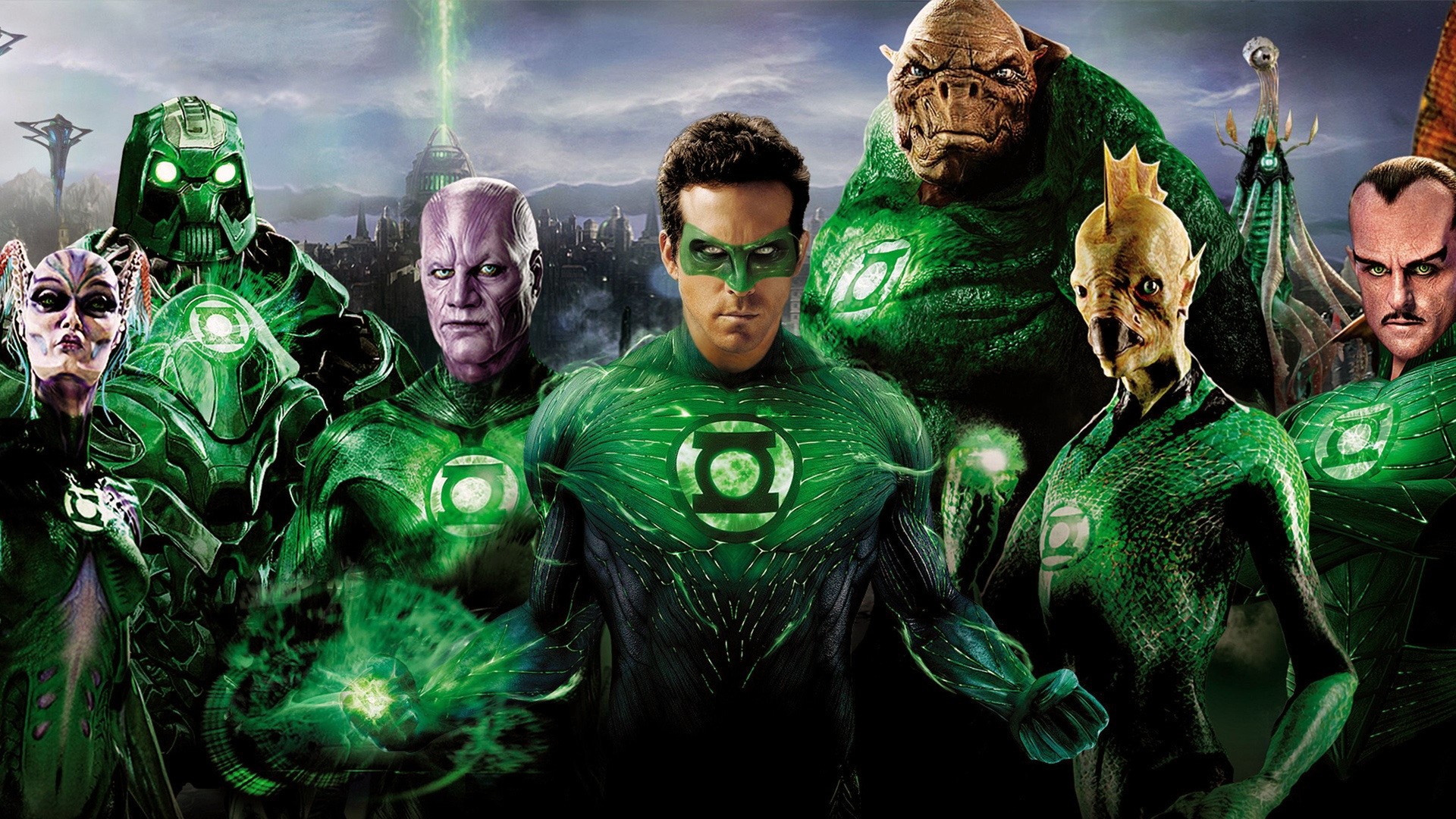 Green Lantern Corps from DC Comics HD Wallpaper