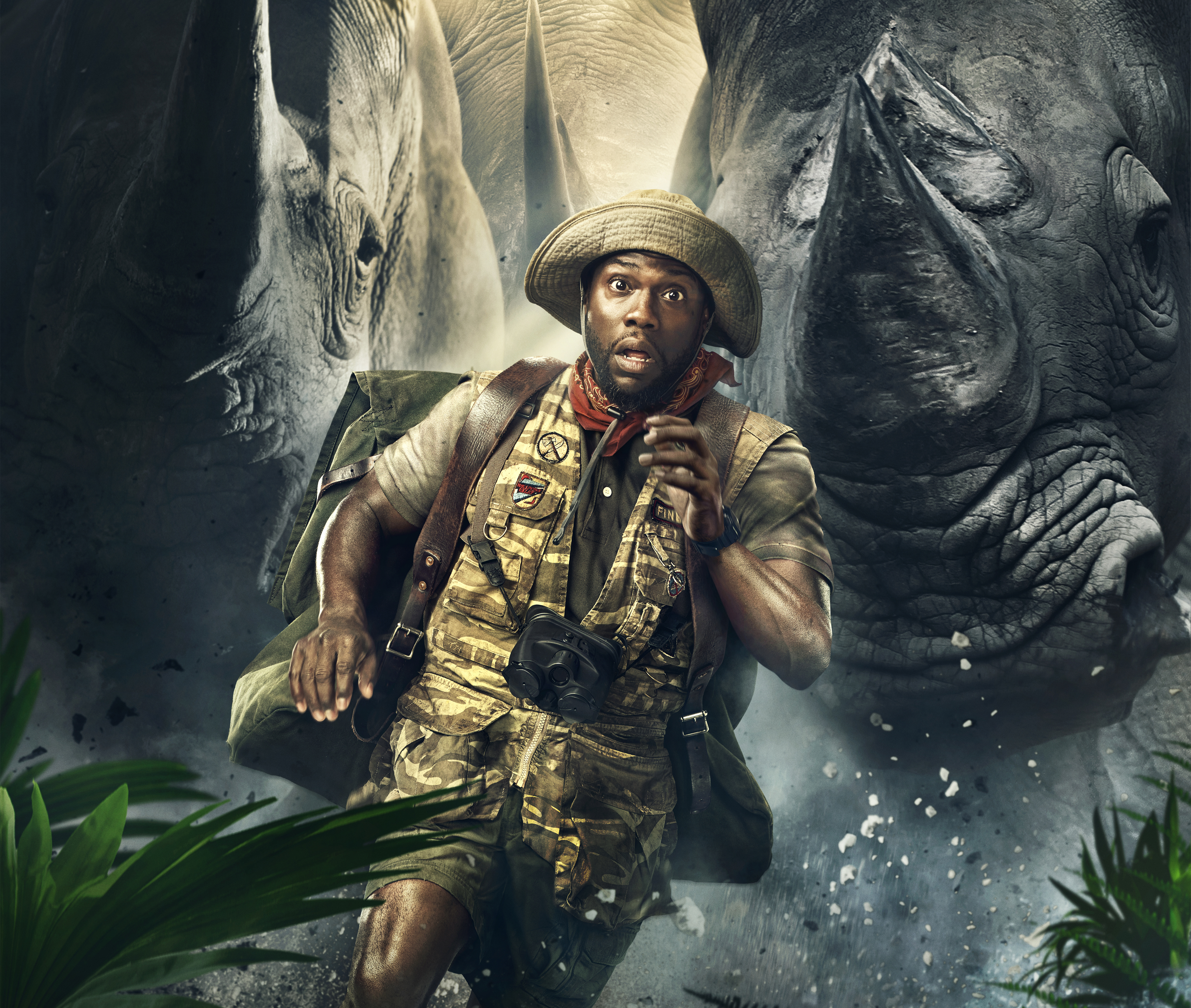 Kevin Hart in Jumanji: Welcome to the Jungle 4K HD Wallpaper