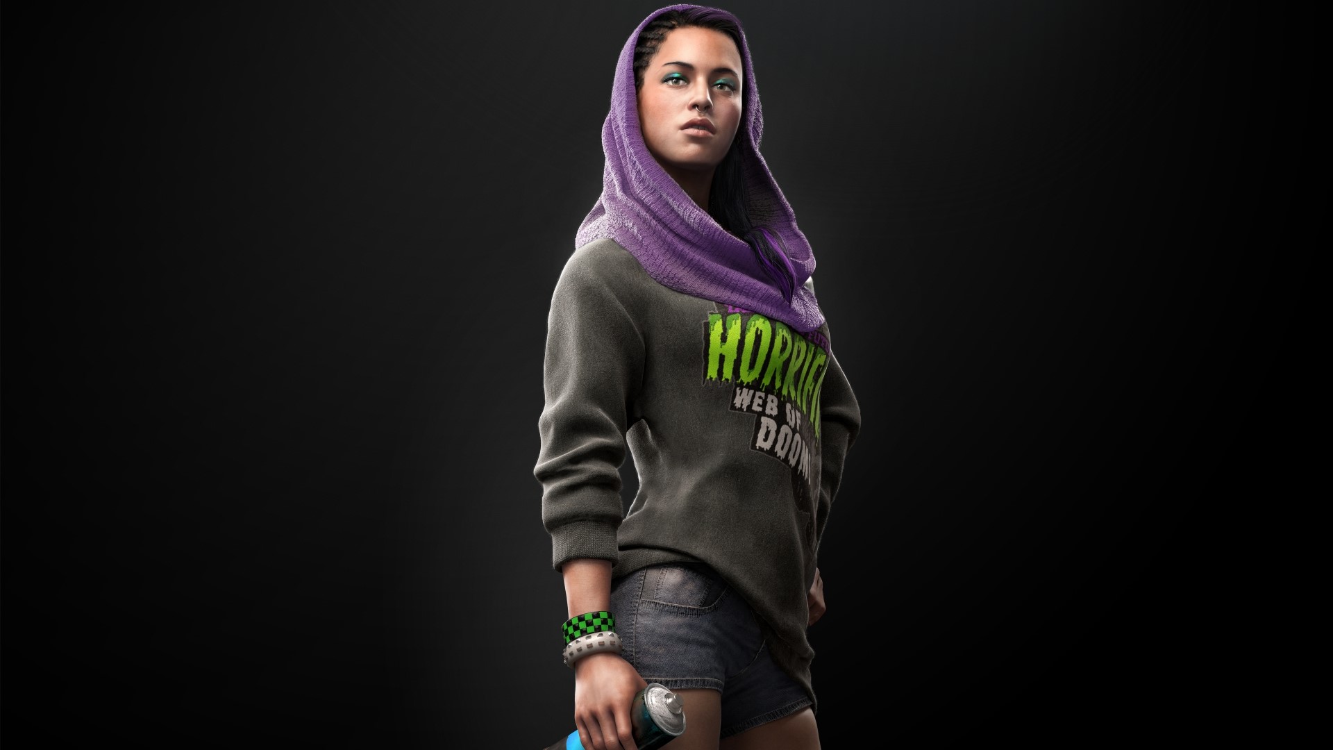 Sitara from Watch Dogs 2 HD Wallpaper