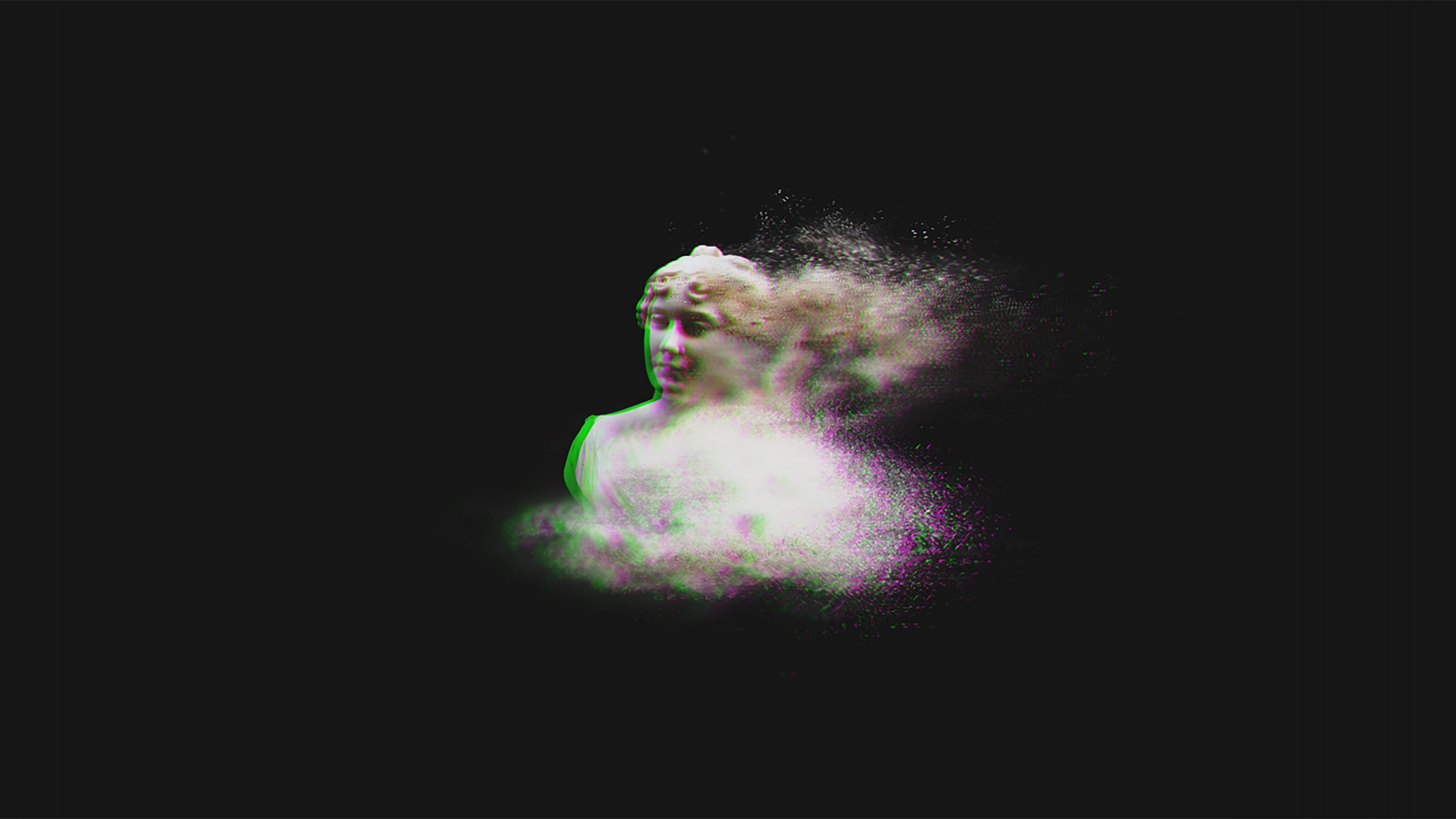 Bust Exploding HD Wallpaper