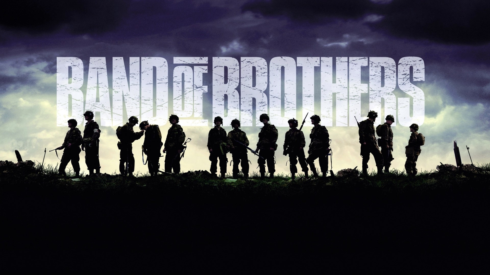 Band of Brothers TV Series Title Card HD Wallpaper