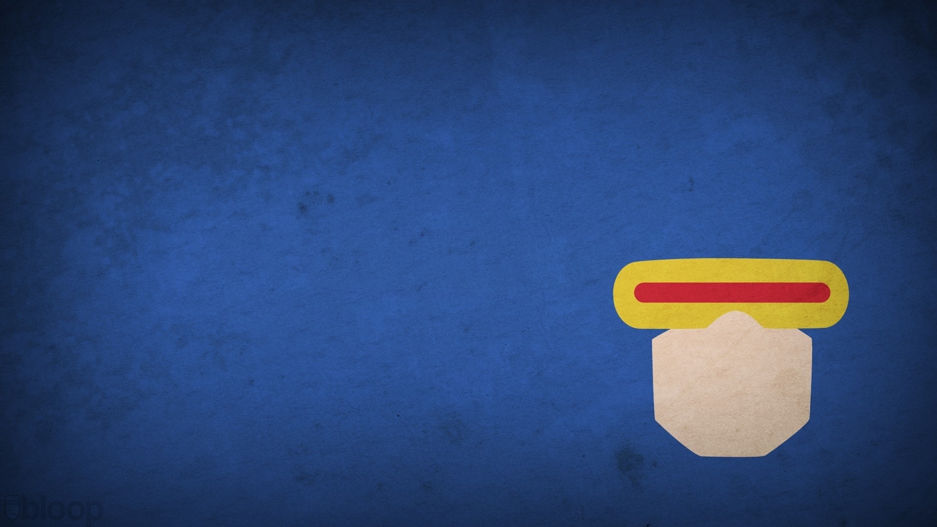 Cyclops from X-Men Minimalist Art HD Wallpaper