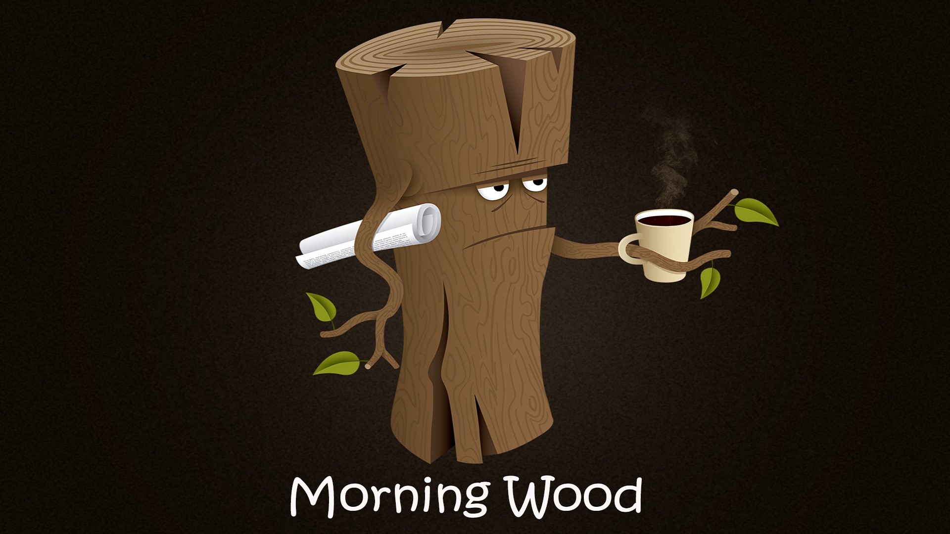 Morning Wood HD Wallpaper