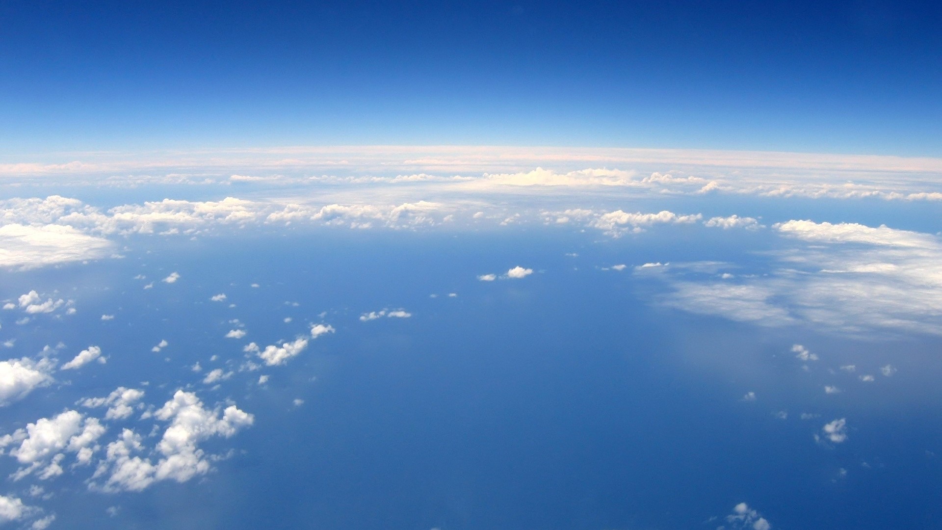 Flying High Above the Clouds HD Wallpaper