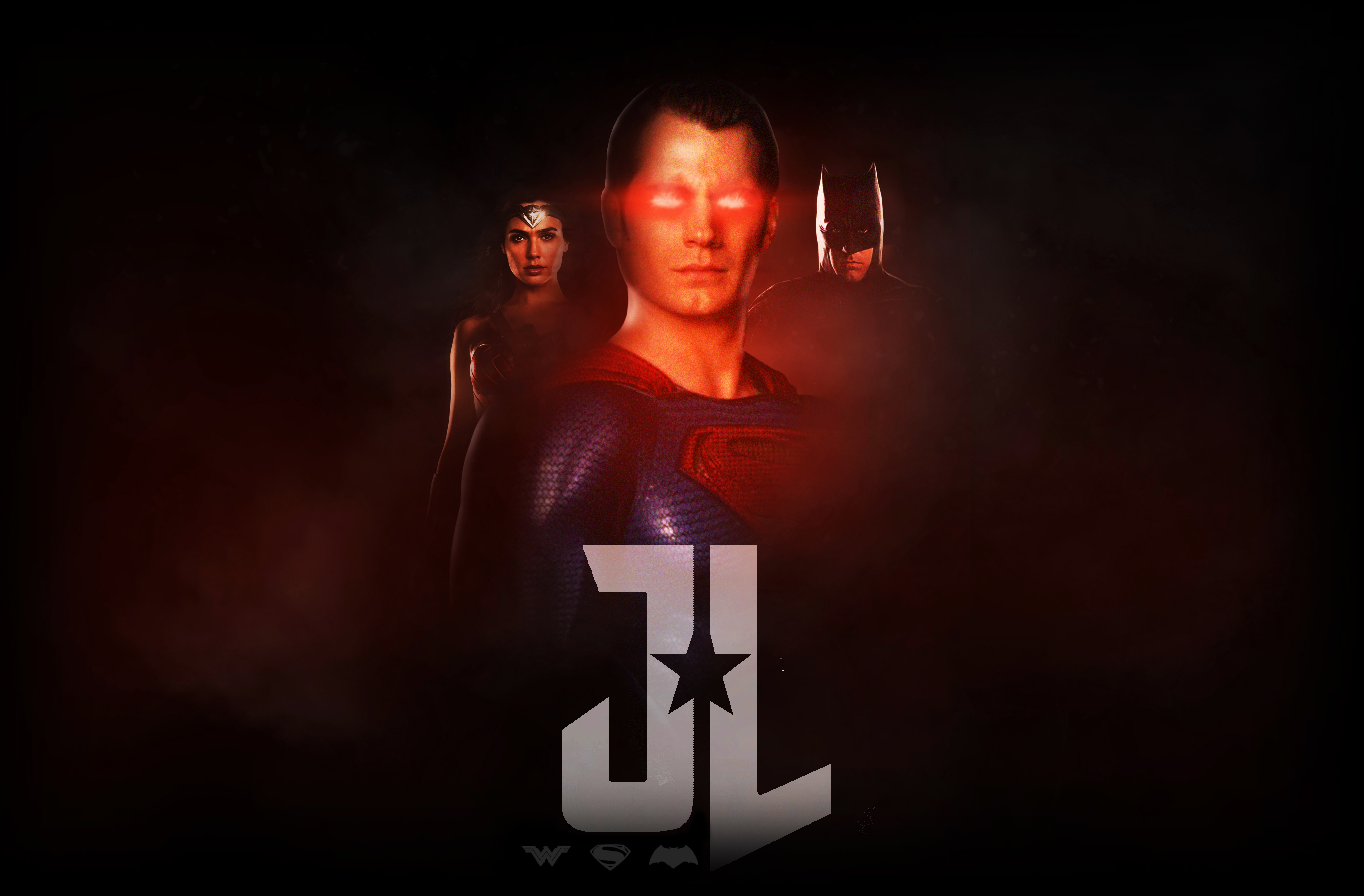 Justice League: Superman, Batman, and Wonder Woman HD Wallpaper