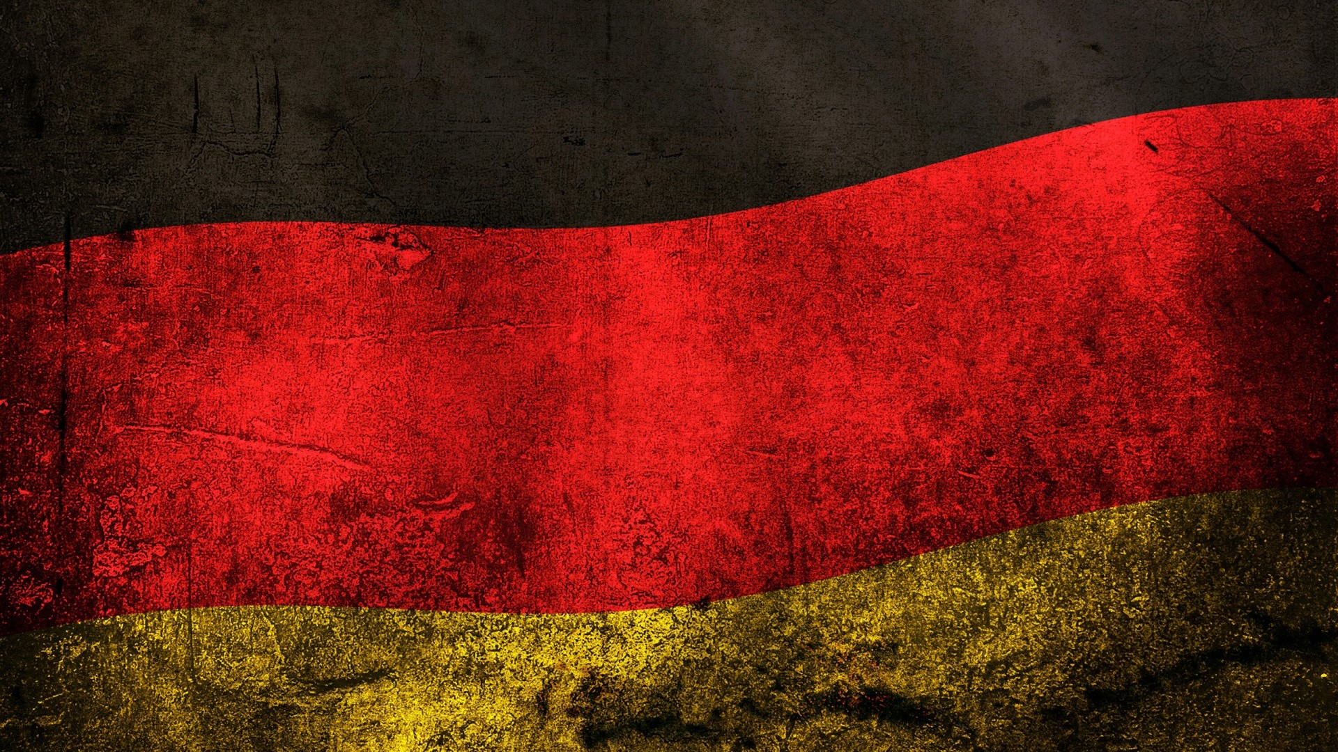 German Flag with Grunge Texture HD Wallpaper