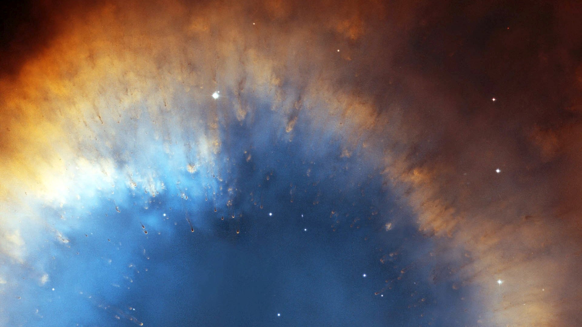 Deep Space Hubble Nebula HD Wallpaper
