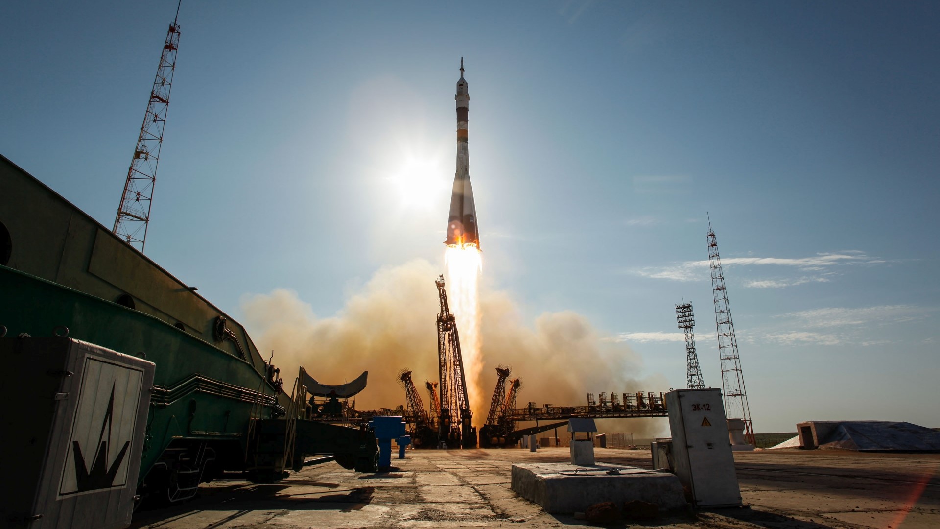 Soyuz Rocket Launch HD Wallpaper