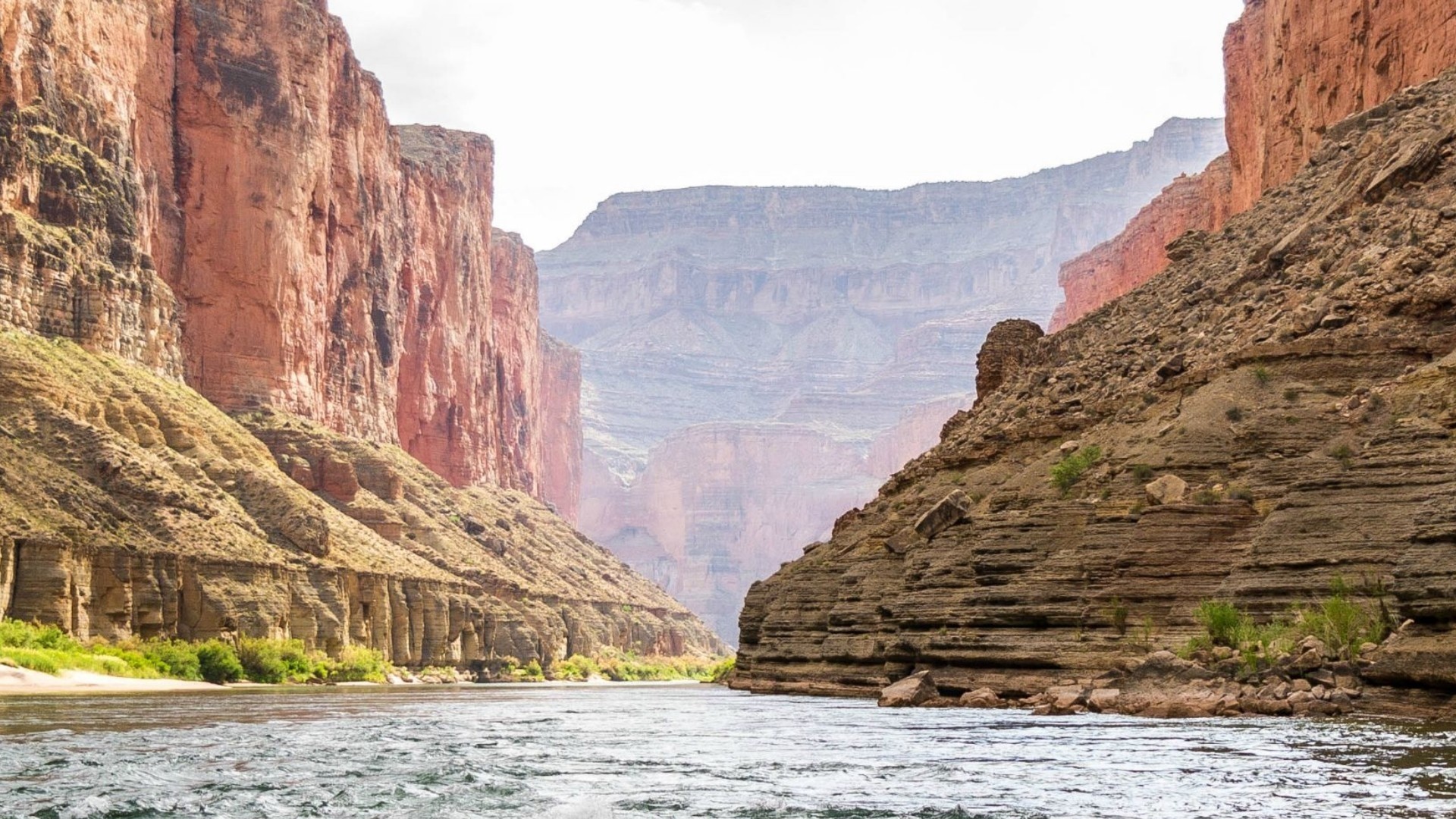 Grand Canyon with Colorado River HD Wallpaper
