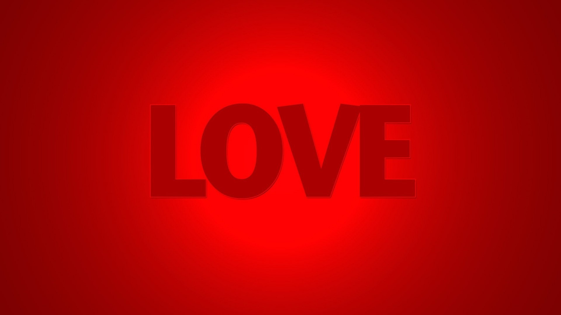 The word LOVE in red HD Wallpaper