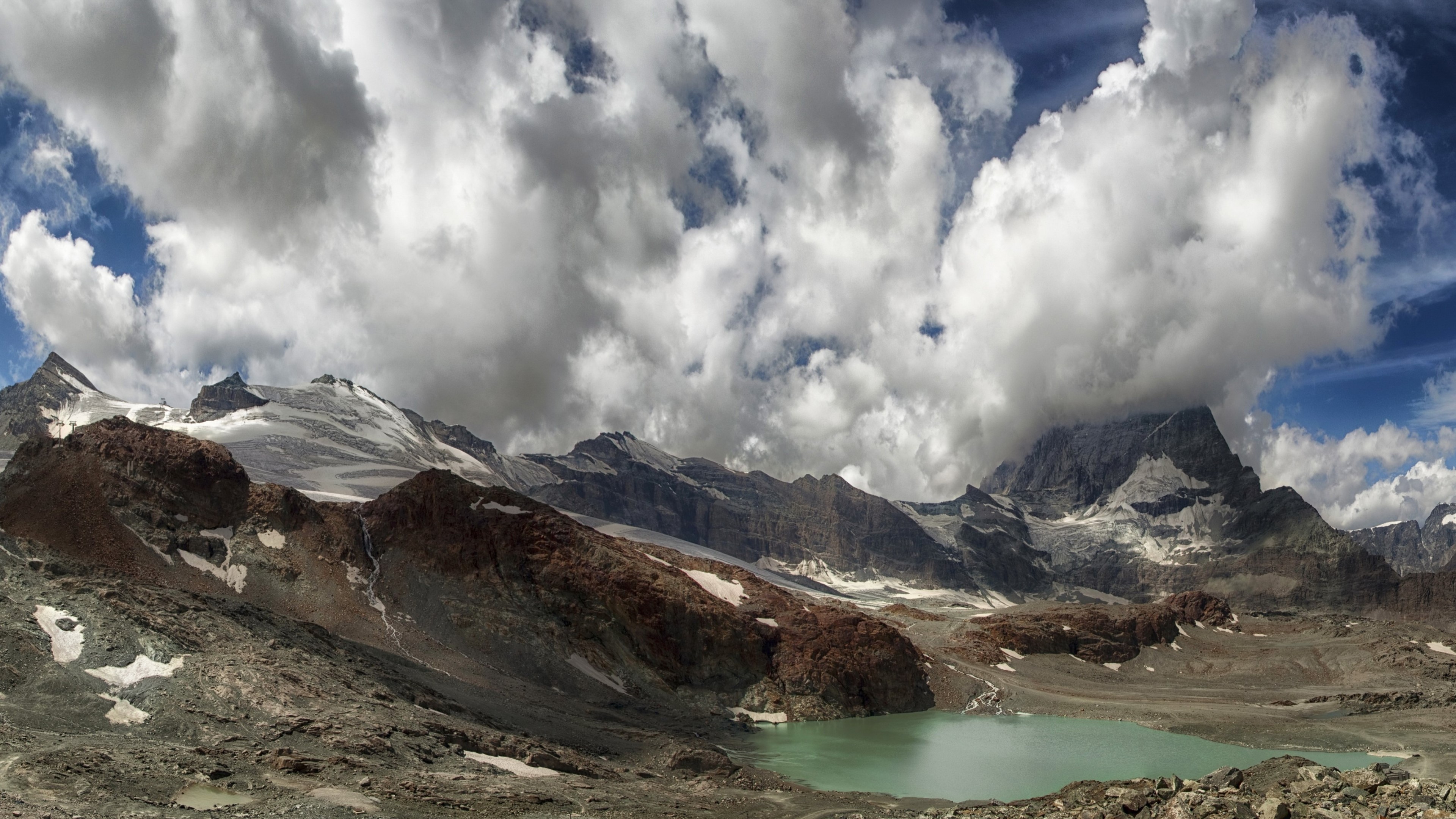 4K Bachalpsee Lake HD Wallpaper
