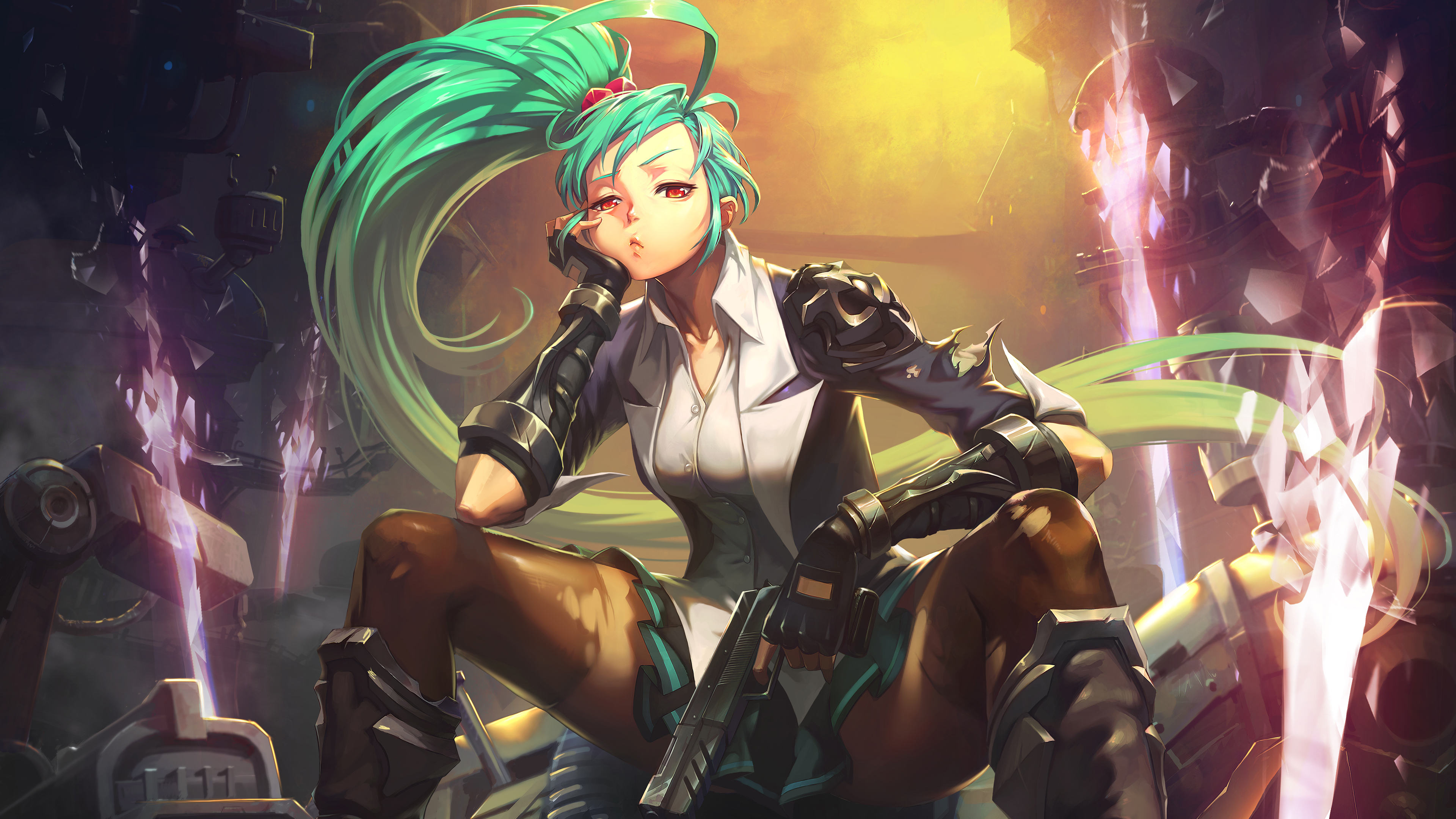 Psion from Kritika Online 4K HD Wallpaper