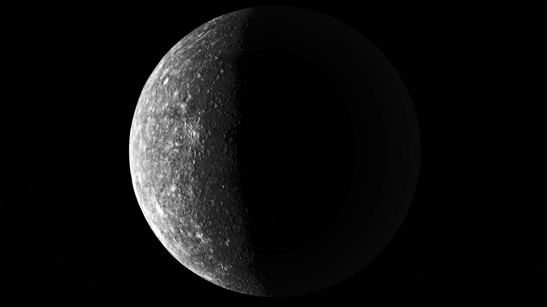 Mercury planet in space HD Wallpaper